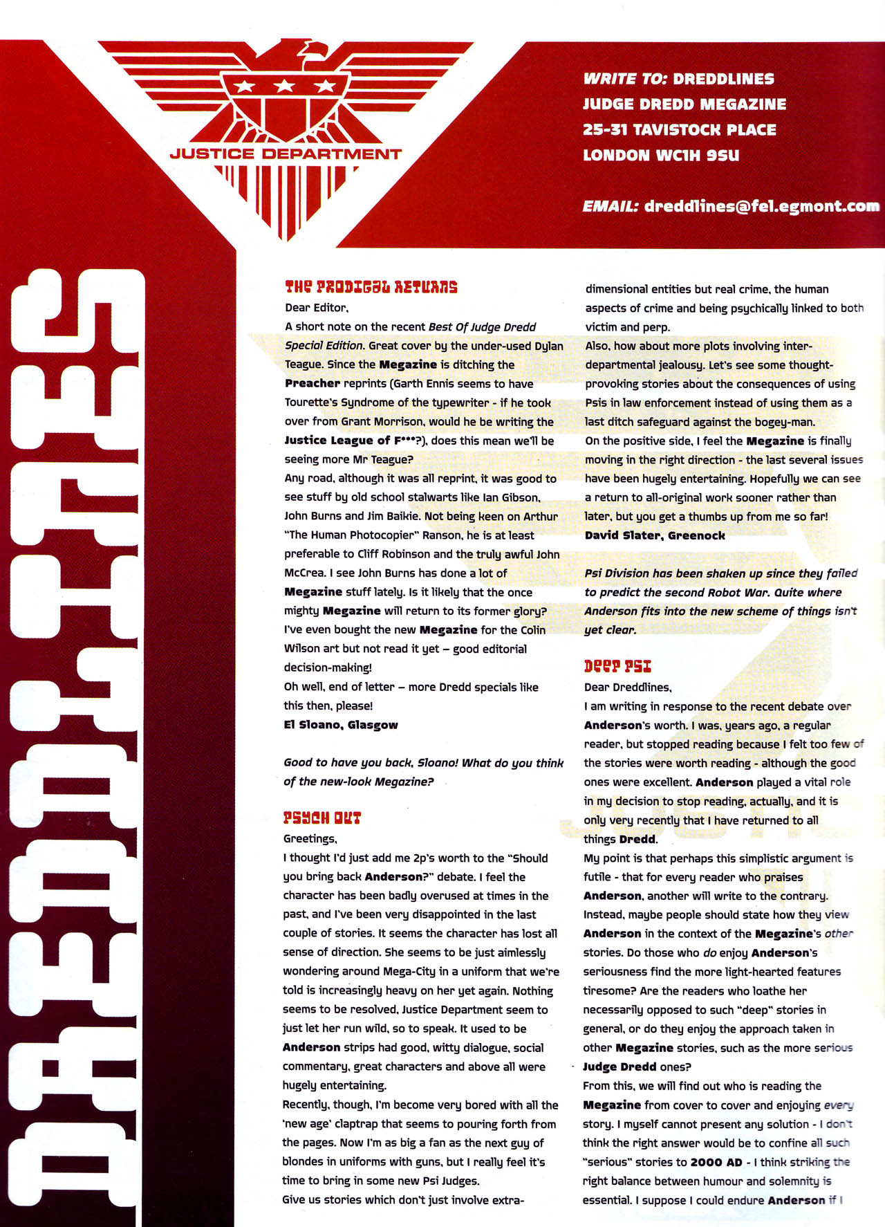 Read online Judge Dredd Megazine (vol. 3) comic -  Issue #64 - 26
