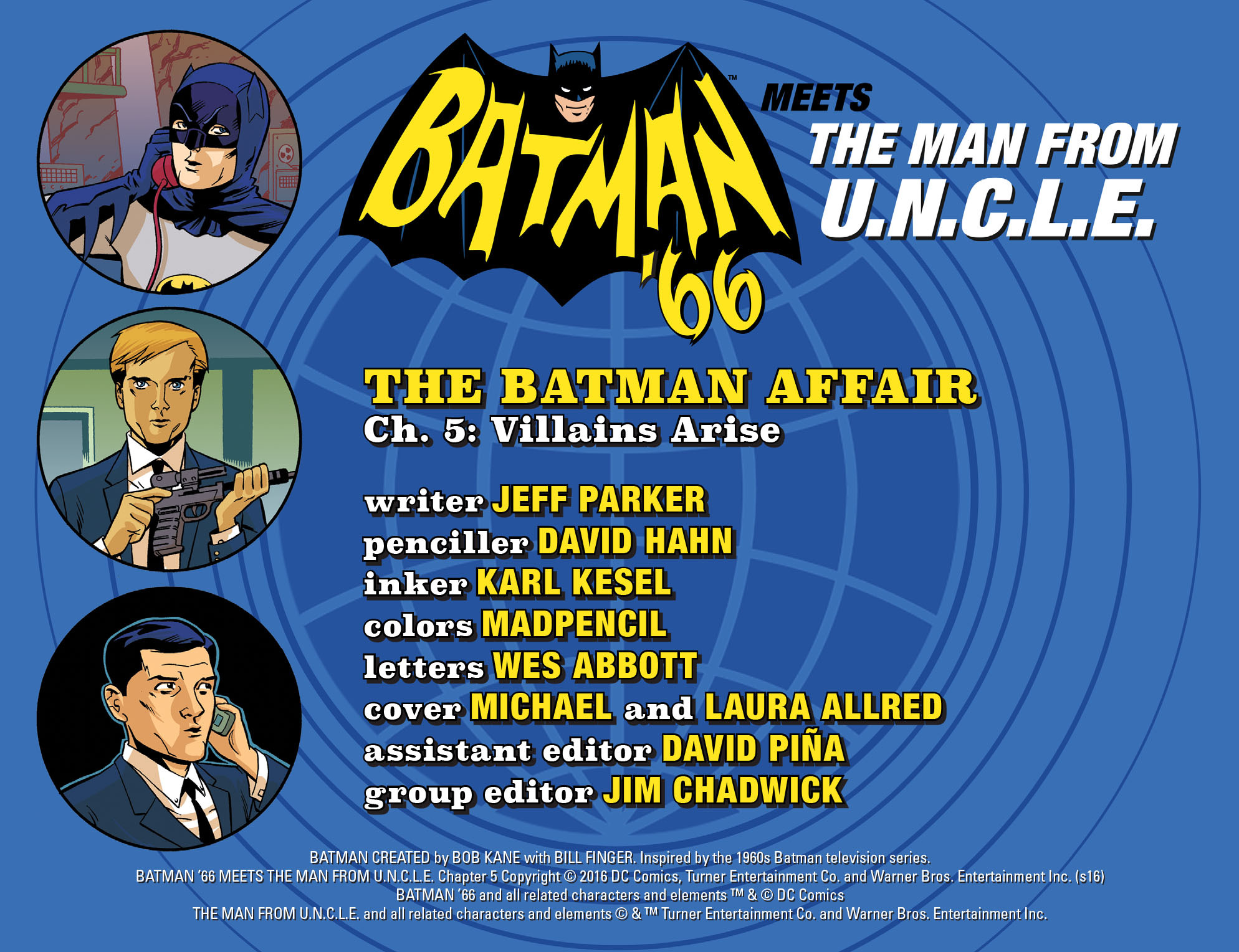 Read online Batman '66 Meets the Man from U.N.C.L.E. comic -  Issue #5 - 3