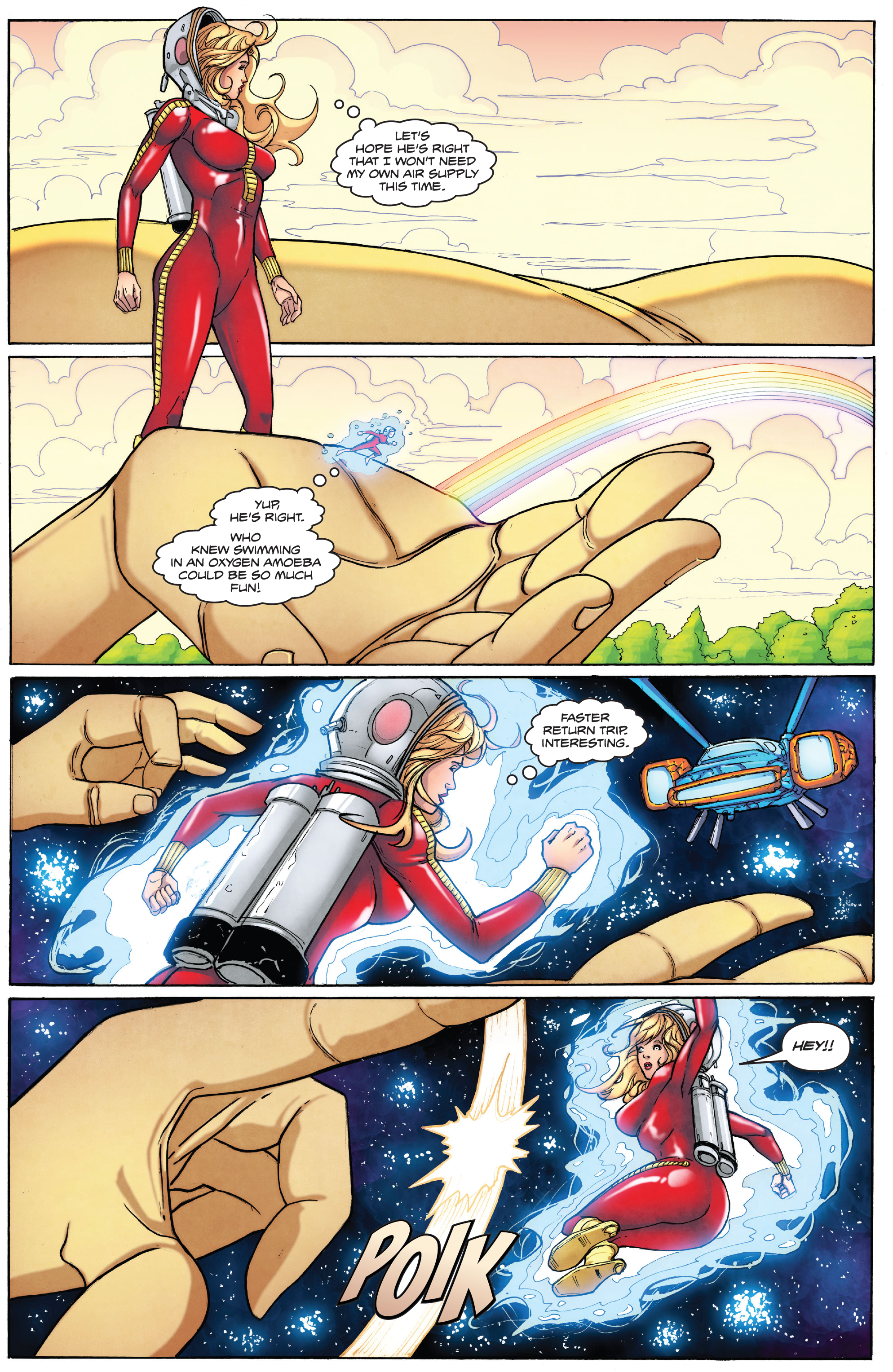 Read online Barbarella: The Center Cannot Hold comic -  Issue #4 - 23