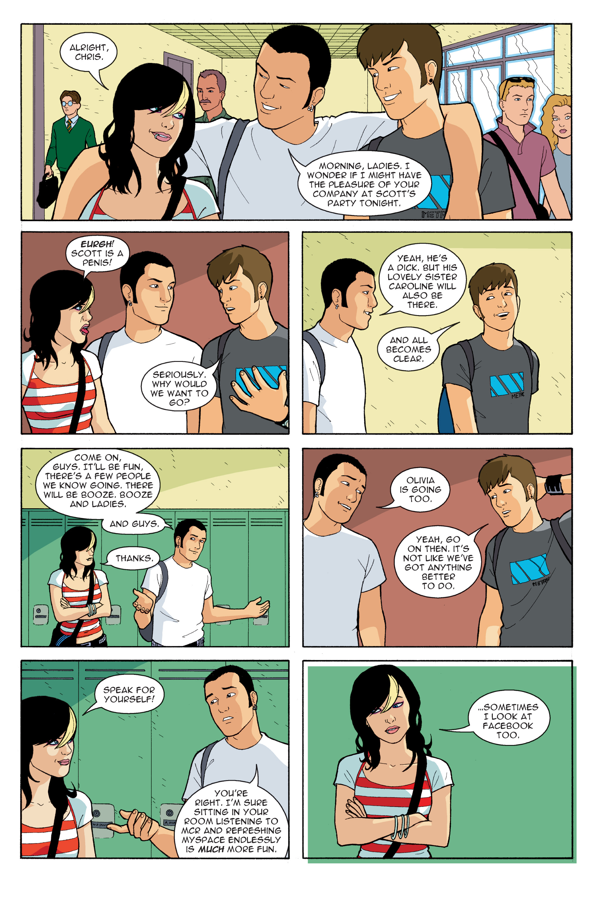 Read online Suburban Glamour comic -  Issue #1 - 8