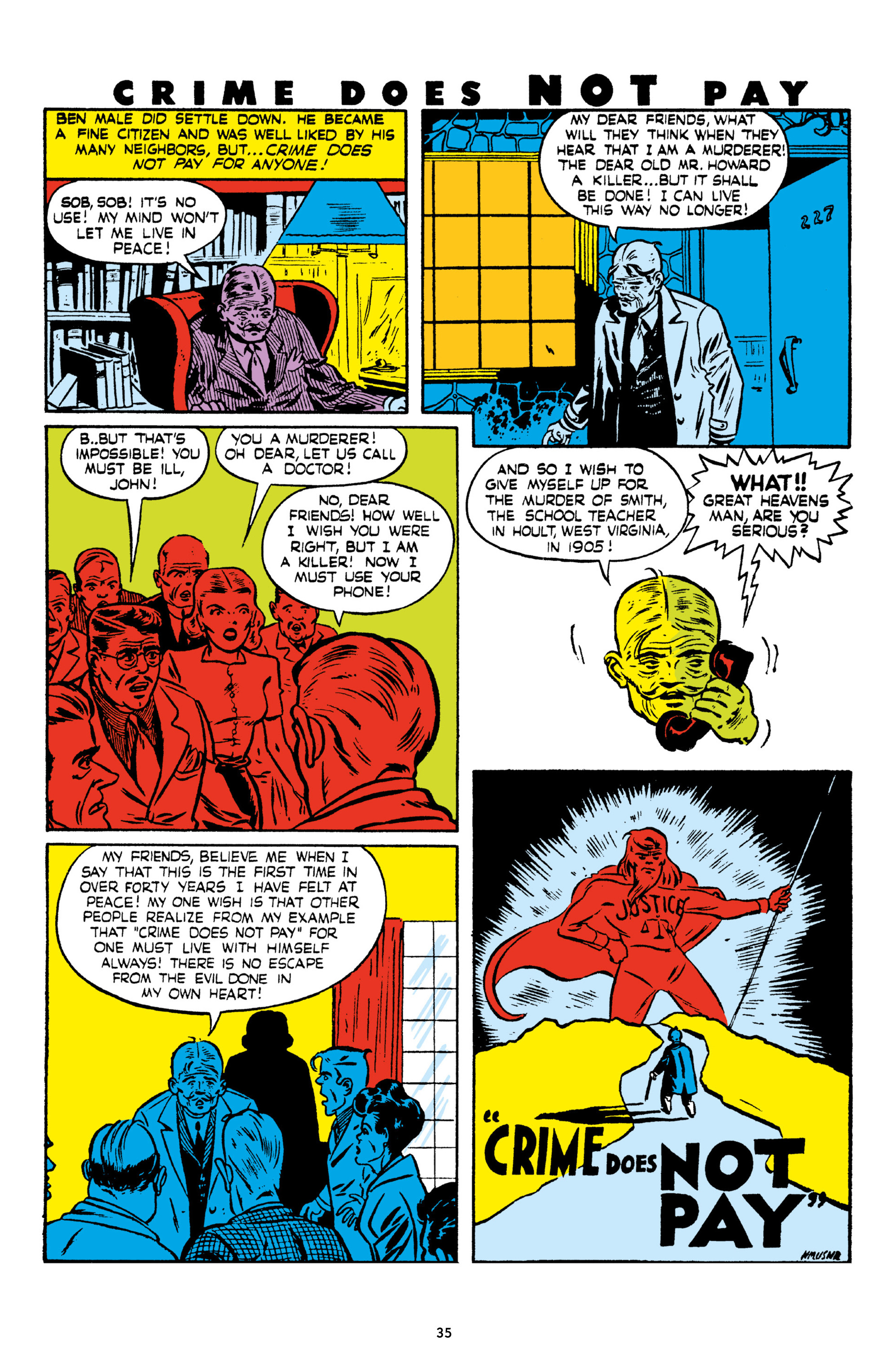 Read online Crime Does Not Pay Archives comic -  Issue # TPB 6 (Part 1) - 37