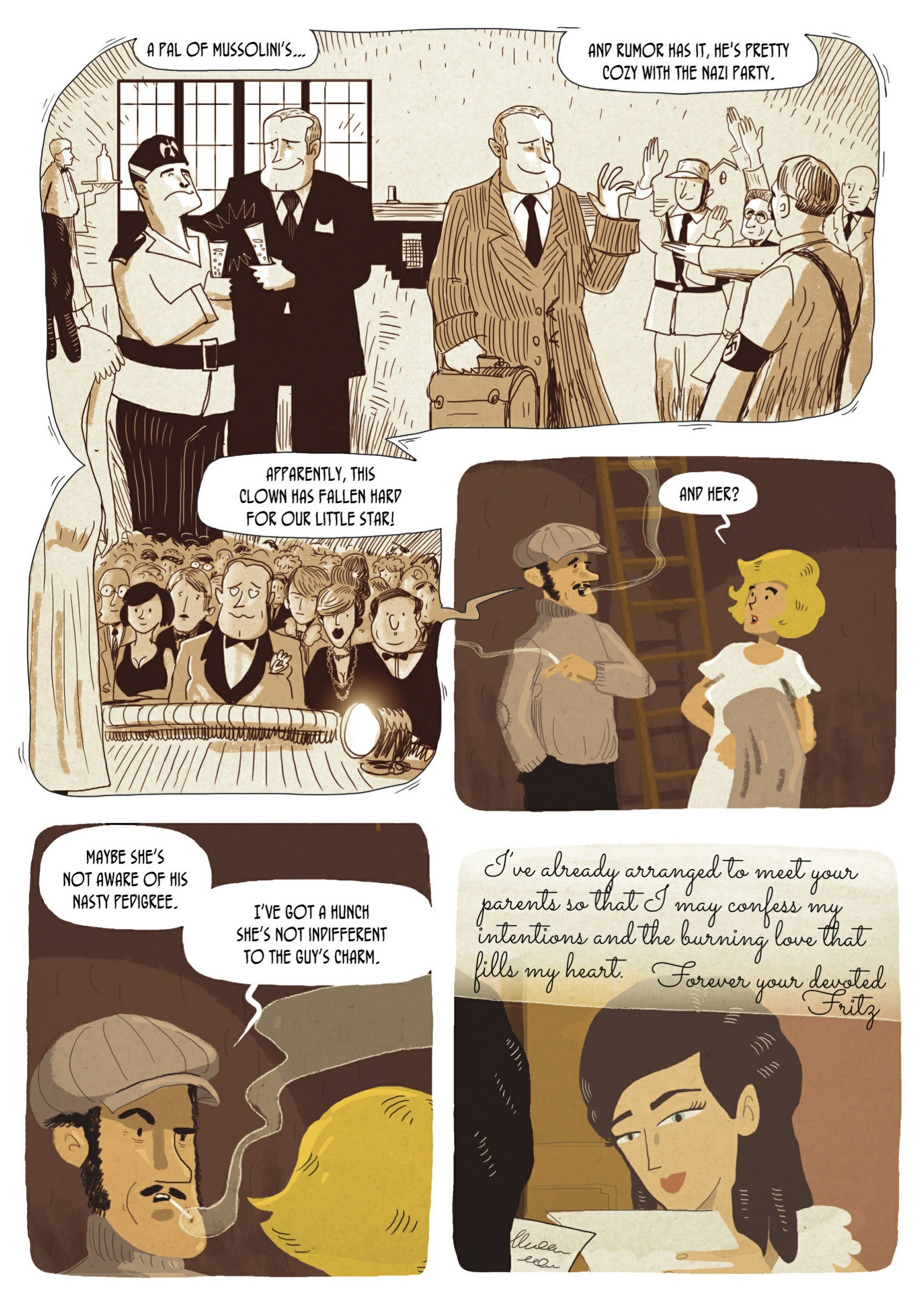 Read online Hedy Lamarr: An Incredible Life comic -  Issue # TPB (Part 1) - 41