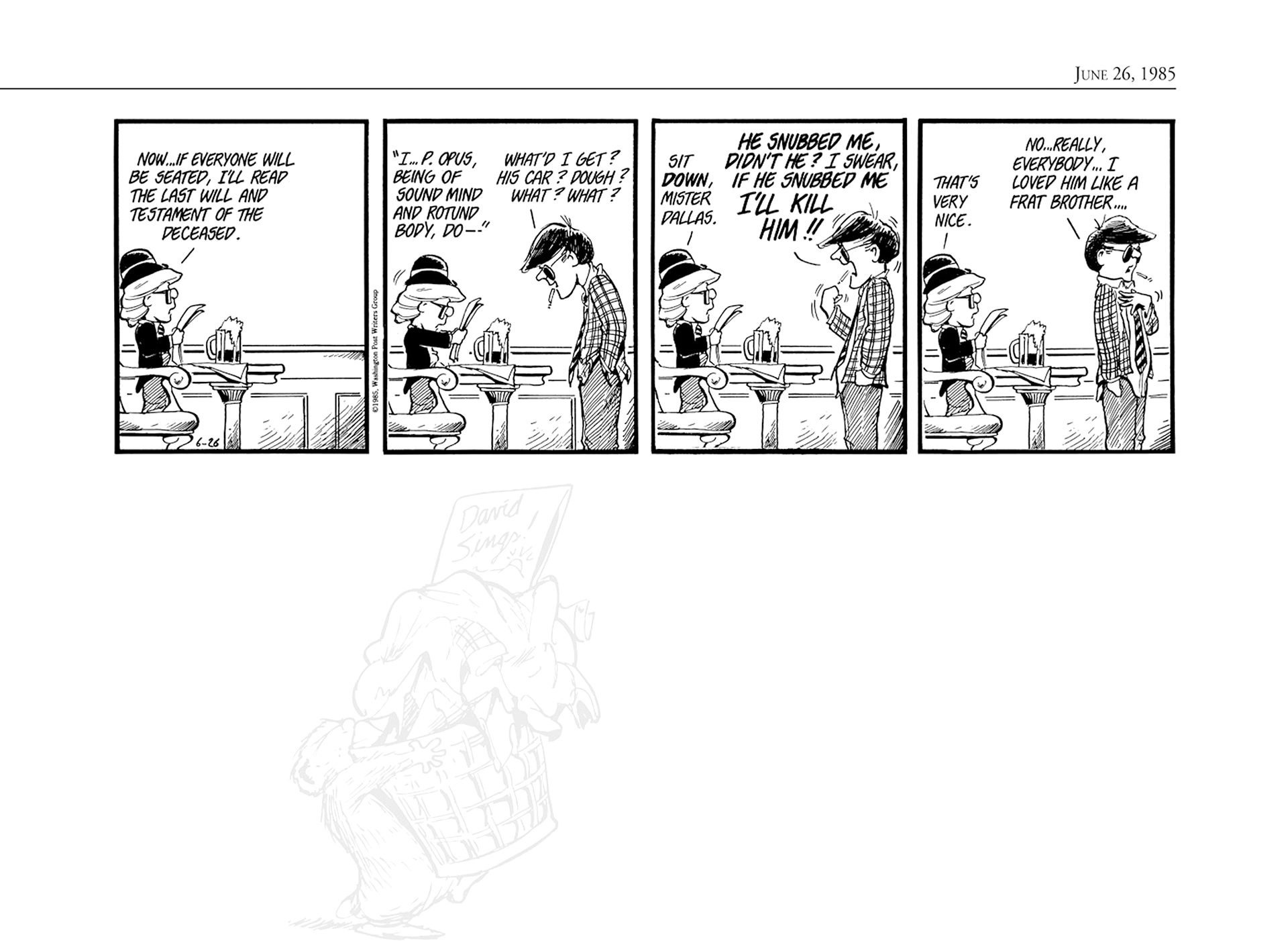 Read online The Bloom County Digital Library comic -  Issue # TPB 5 (Part 2) - 85