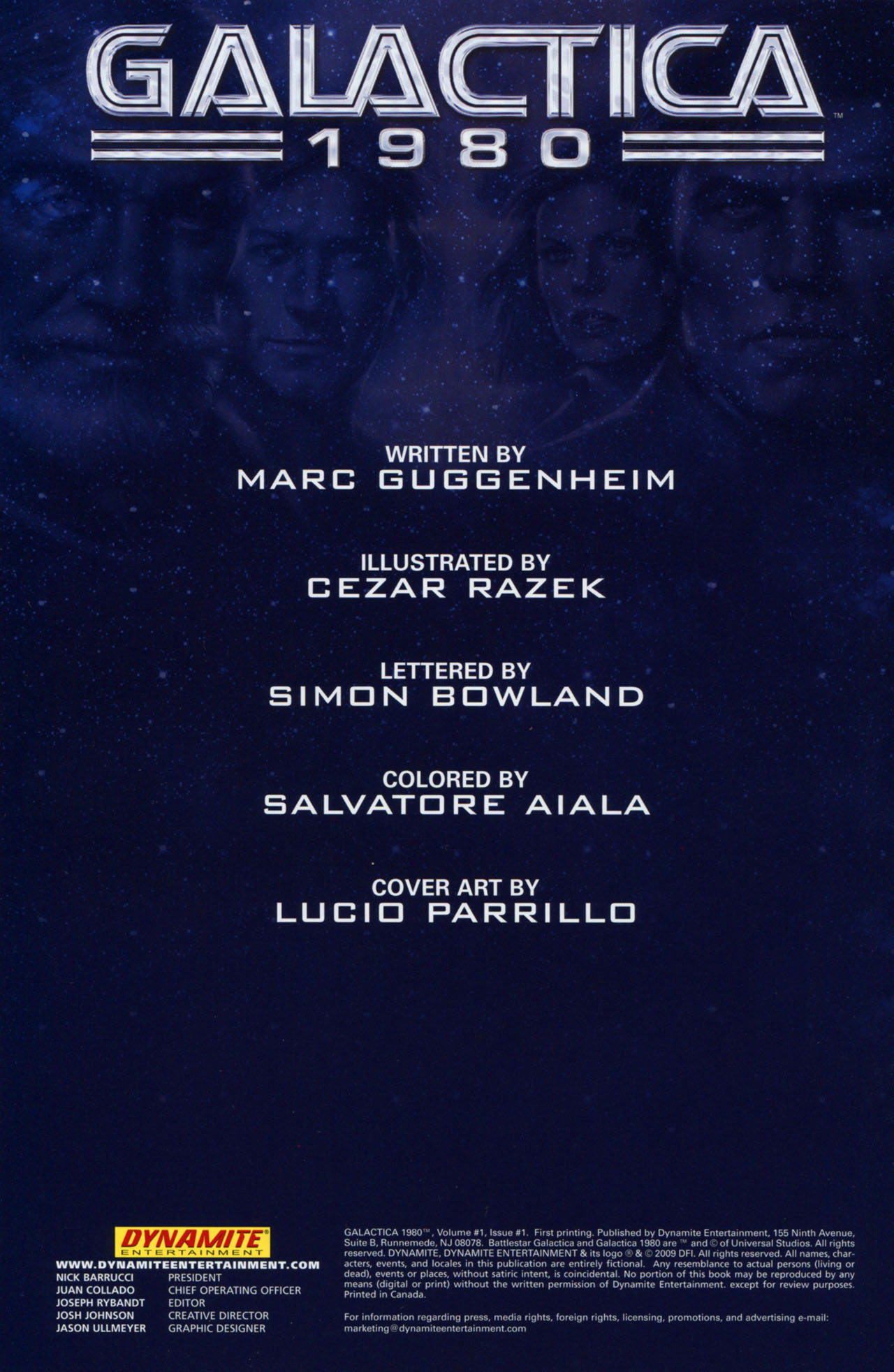 Read online Galactica 1980 comic -  Issue #1 - 2