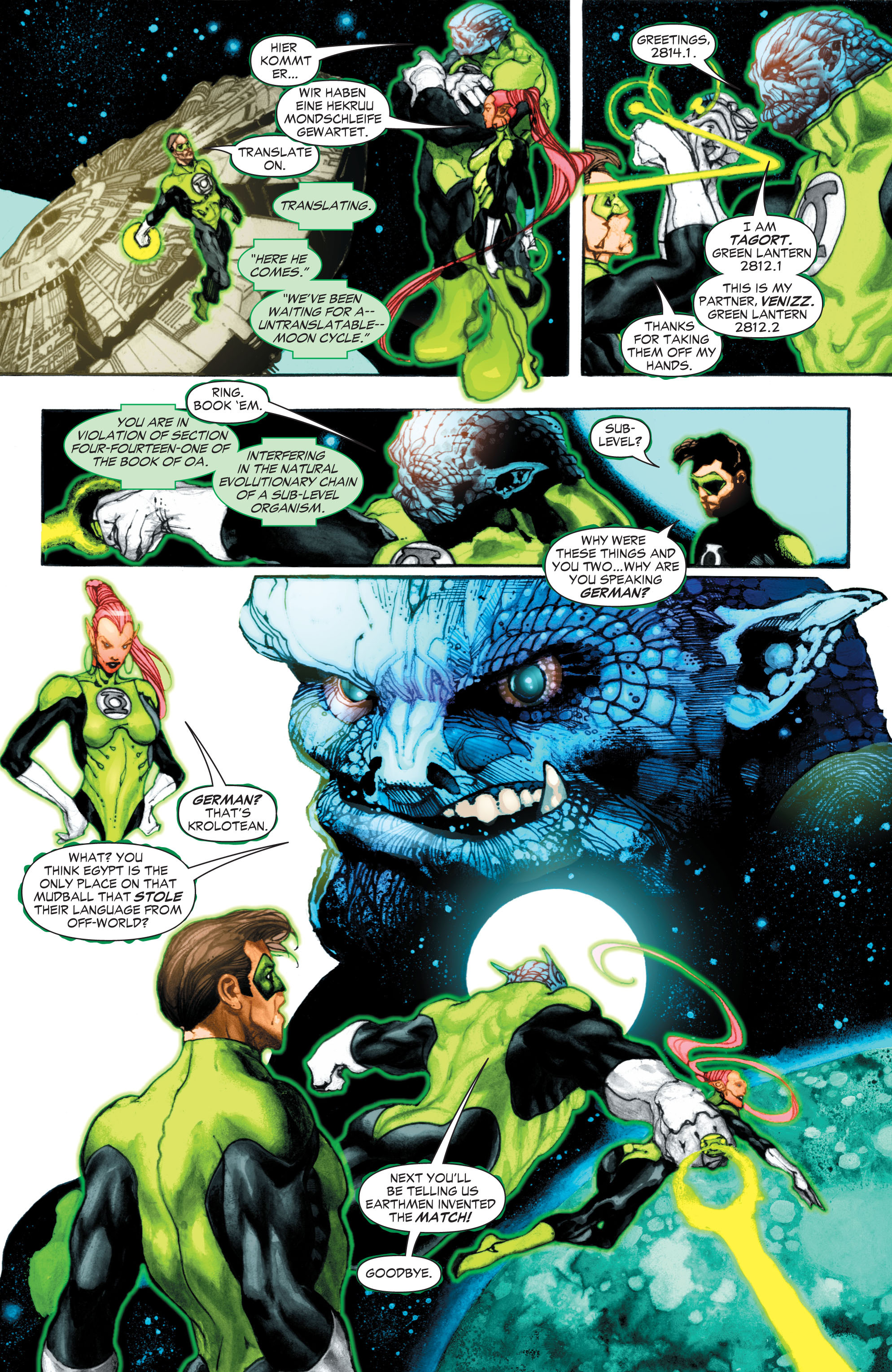 Read online Green Lantern: No Fear comic -  Issue # TPB - 157