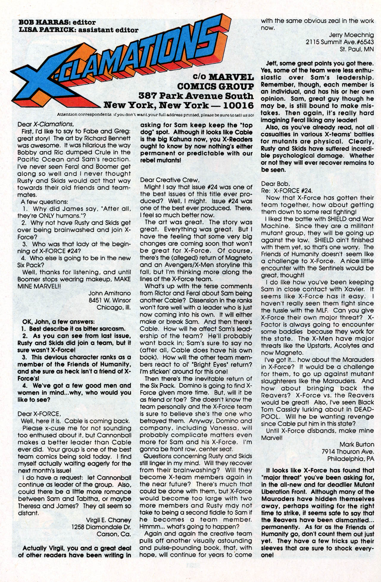 Read online X-Force (1991) comic -  Issue #27 - 32