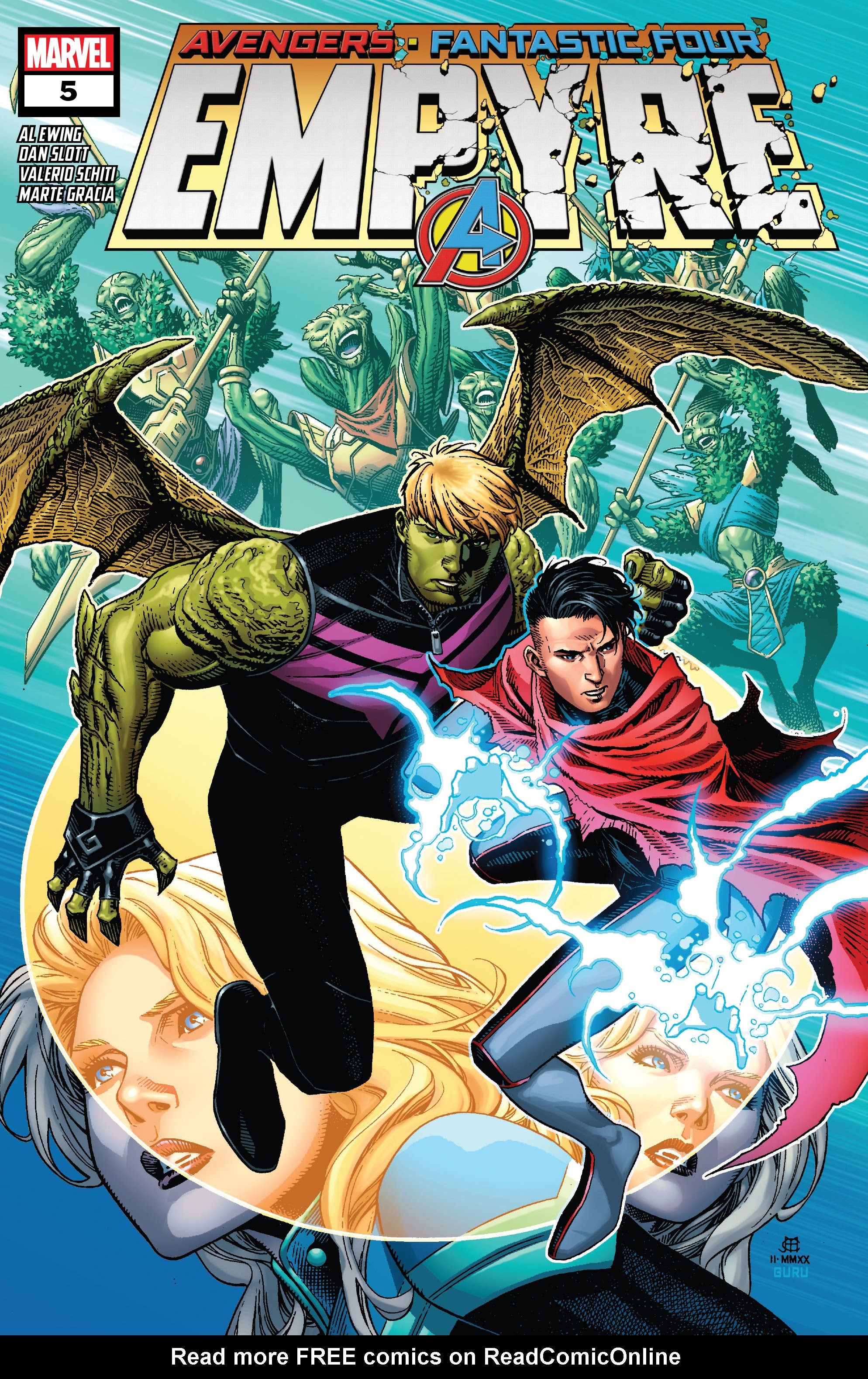 Read online Empyre comic -  Issue #5 - 1