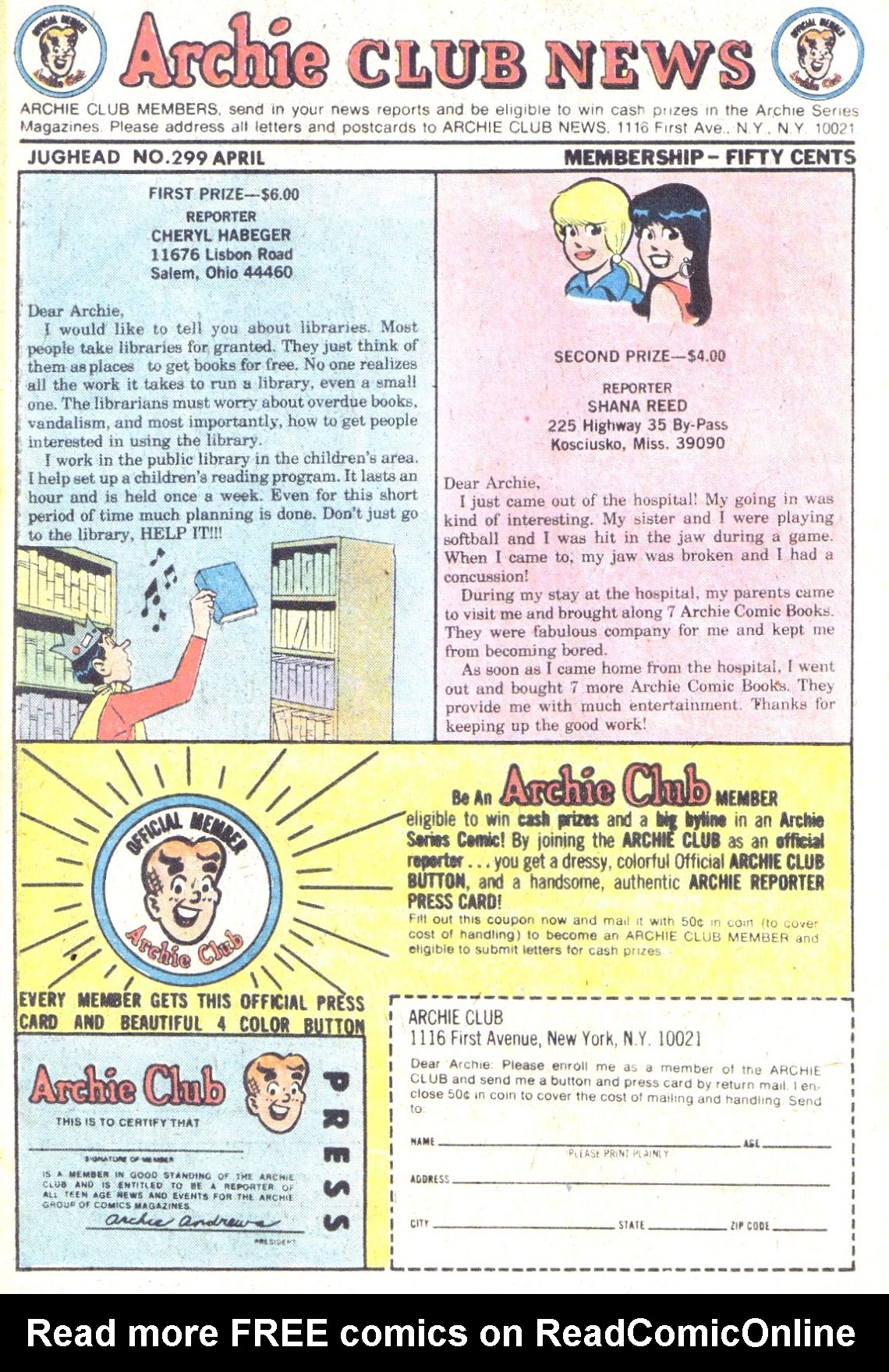 Read online Jughead (1965) comic -  Issue #299 - 26