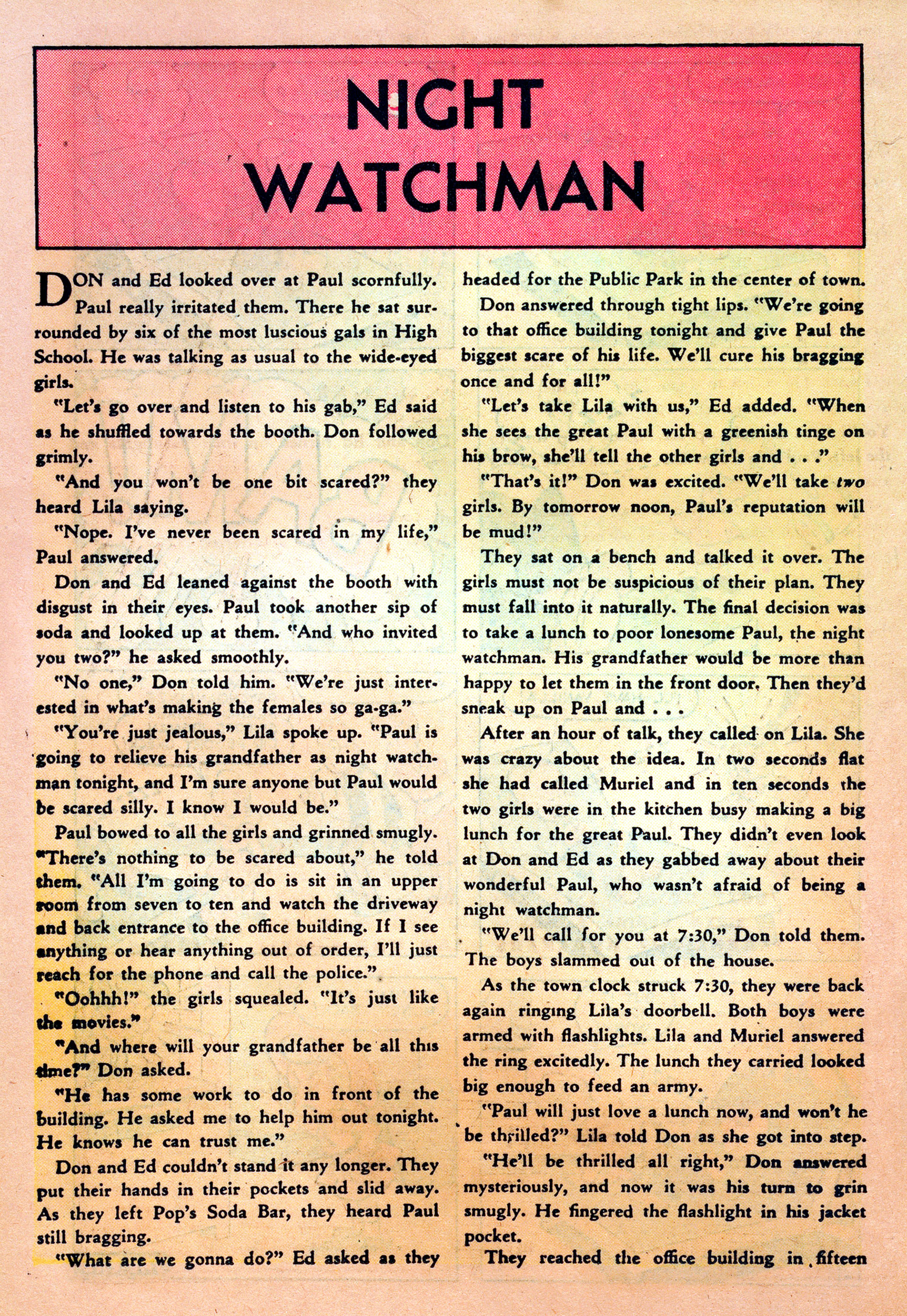 Read online Frankie Fuddle comic -  Issue #16 - 18