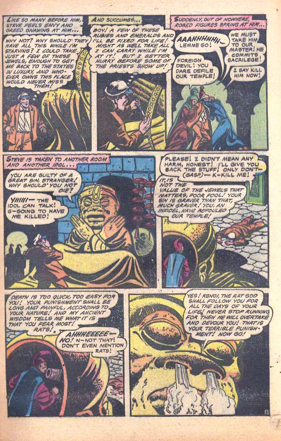 Read online Voodoo (1952) comic -  Issue #12 - 13