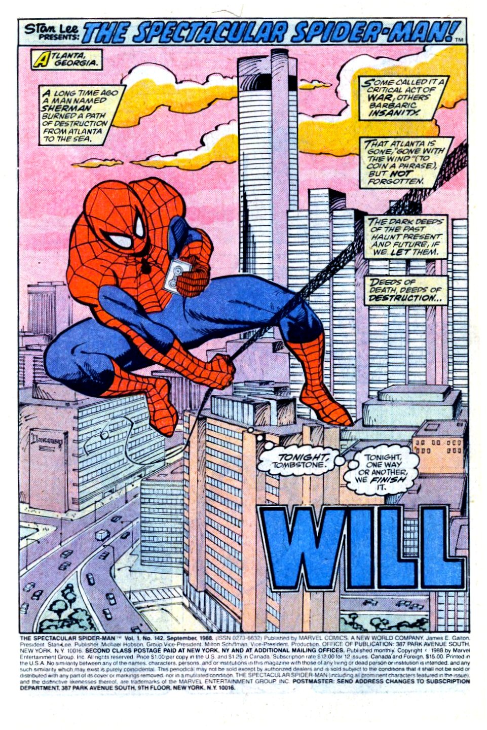 Read online The Spectacular Spider-Man (1976) comic -  Issue #142 - 2