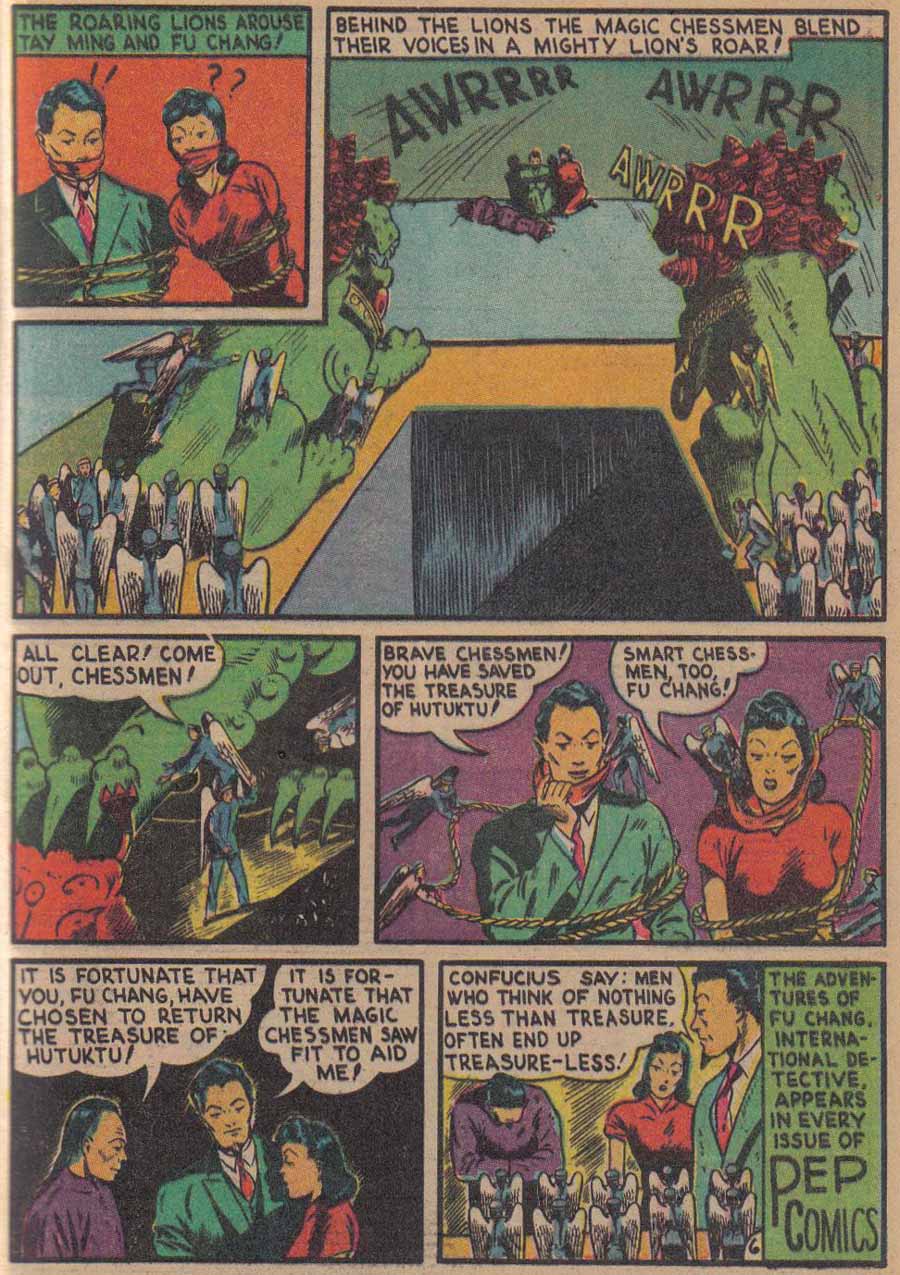 Read online Pep Comics comic -  Issue #10 - 33