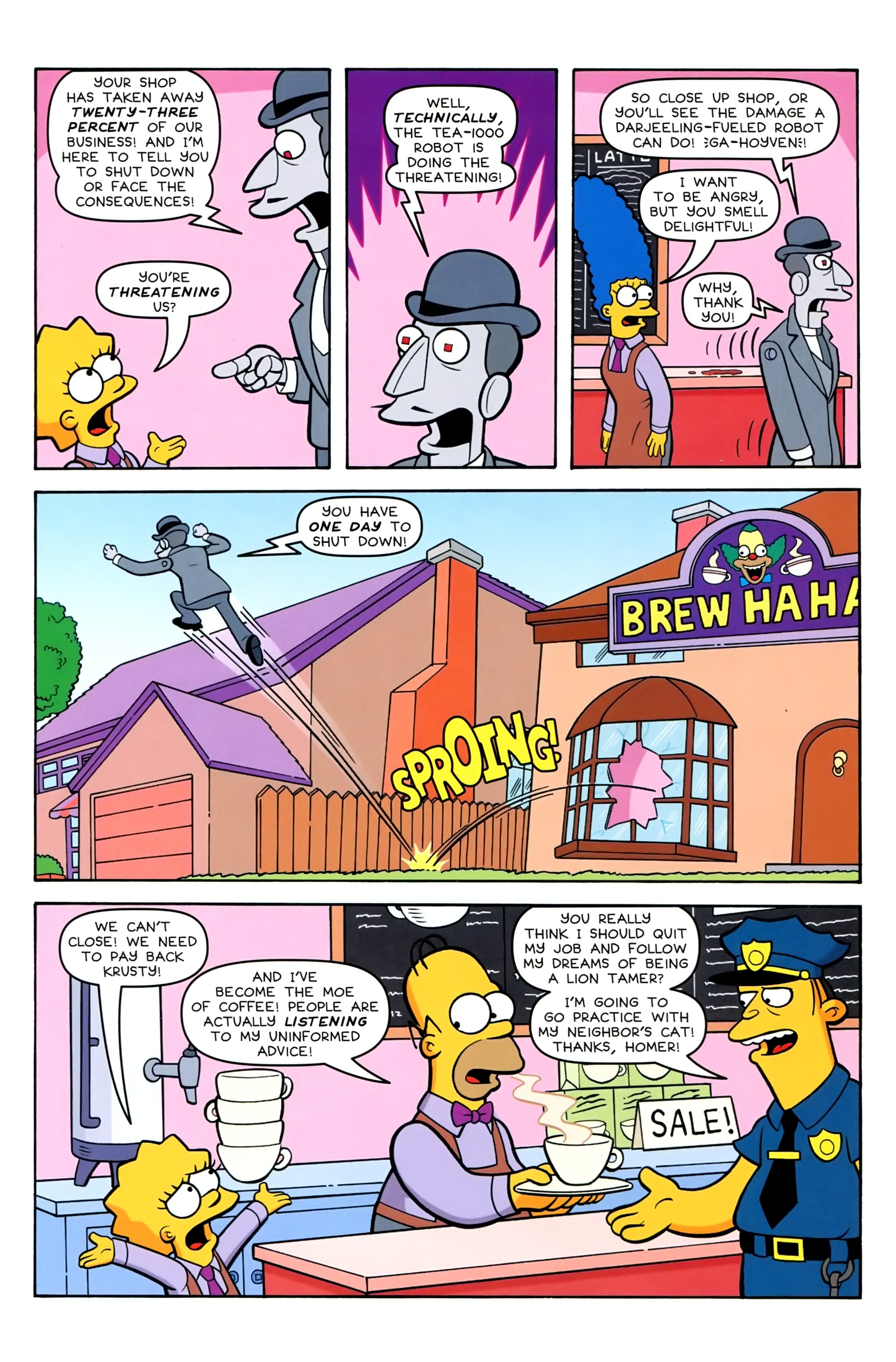 Read online Simpsons Comics comic -  Issue #239 - 19