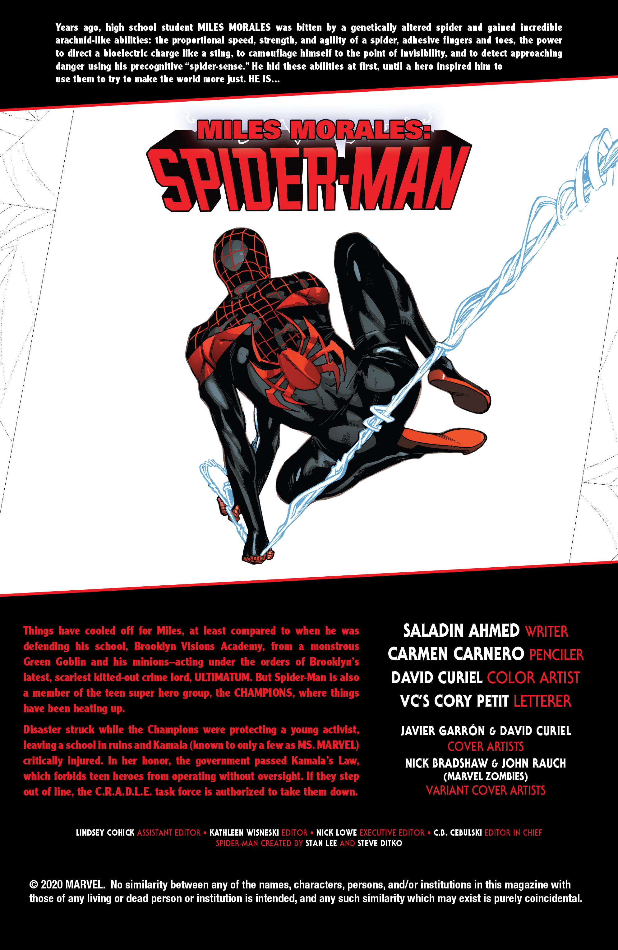Read online Miles Morales: Spider-Man comic -  Issue #17 - 2