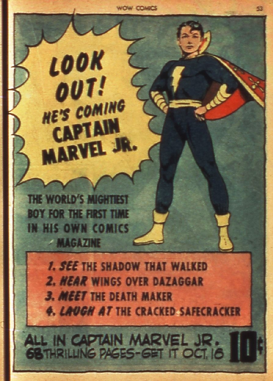 Read online Wow Comics comic -  Issue #8 - 54