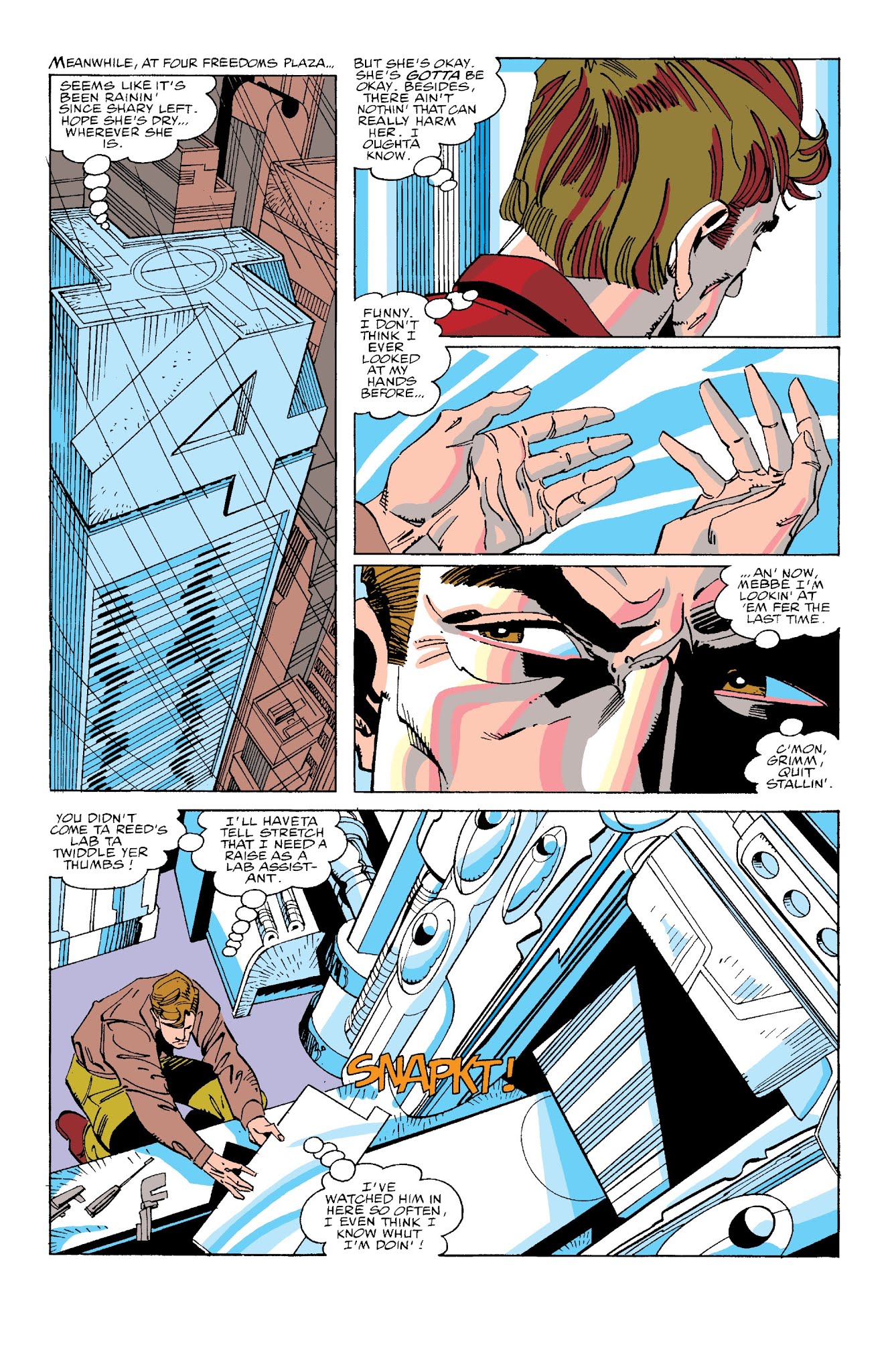 Read online Fantastic Four Visionaries: Walter Simonson comic -  Issue # TPB 3 (Part 1) - 97