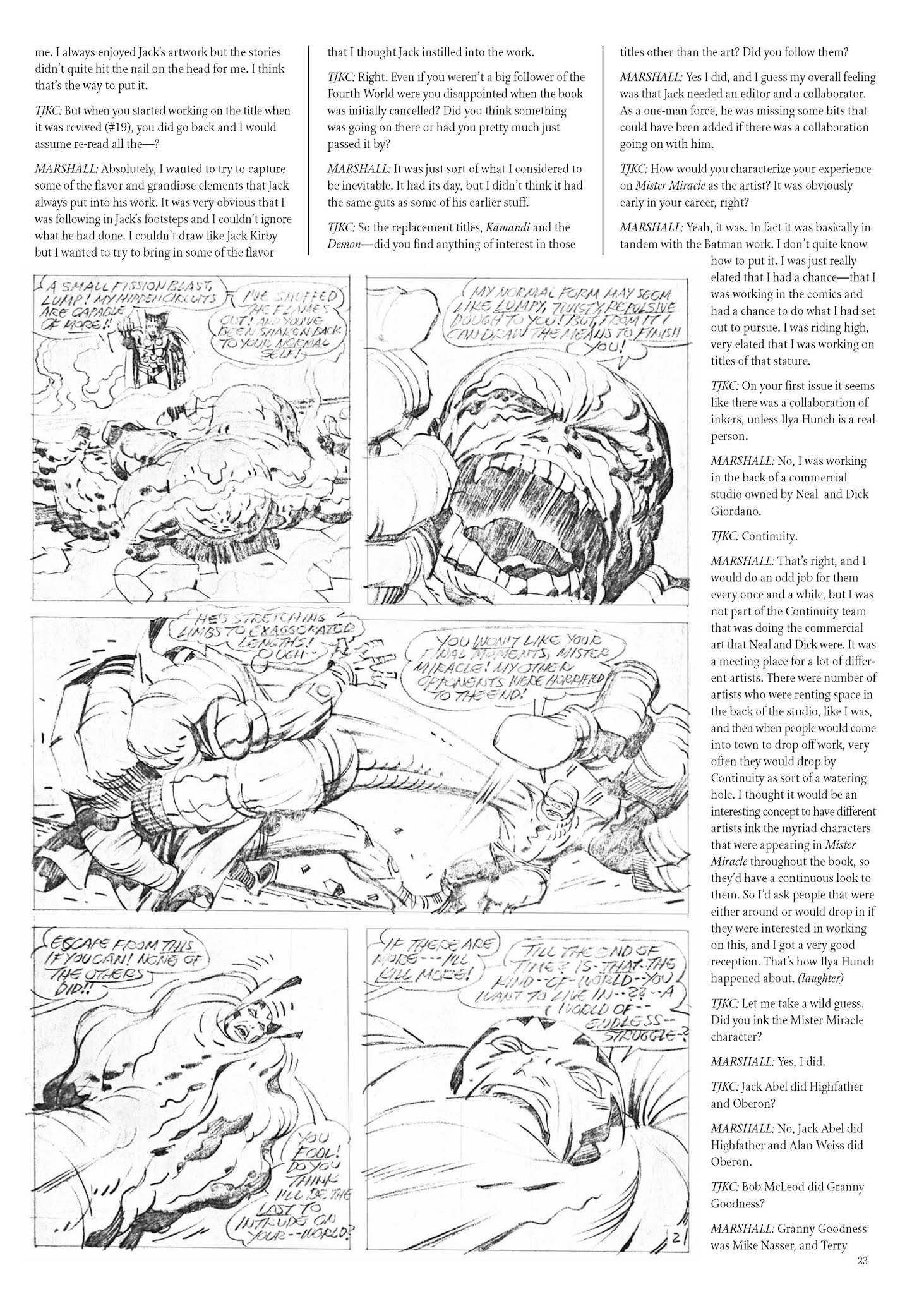 Read online The Jack Kirby Collector comic -  Issue #35 - 21