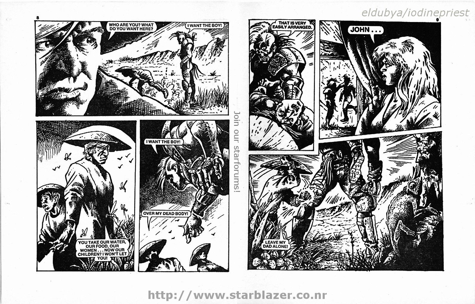 Read online Starblazer comic -  Issue #279 - 6