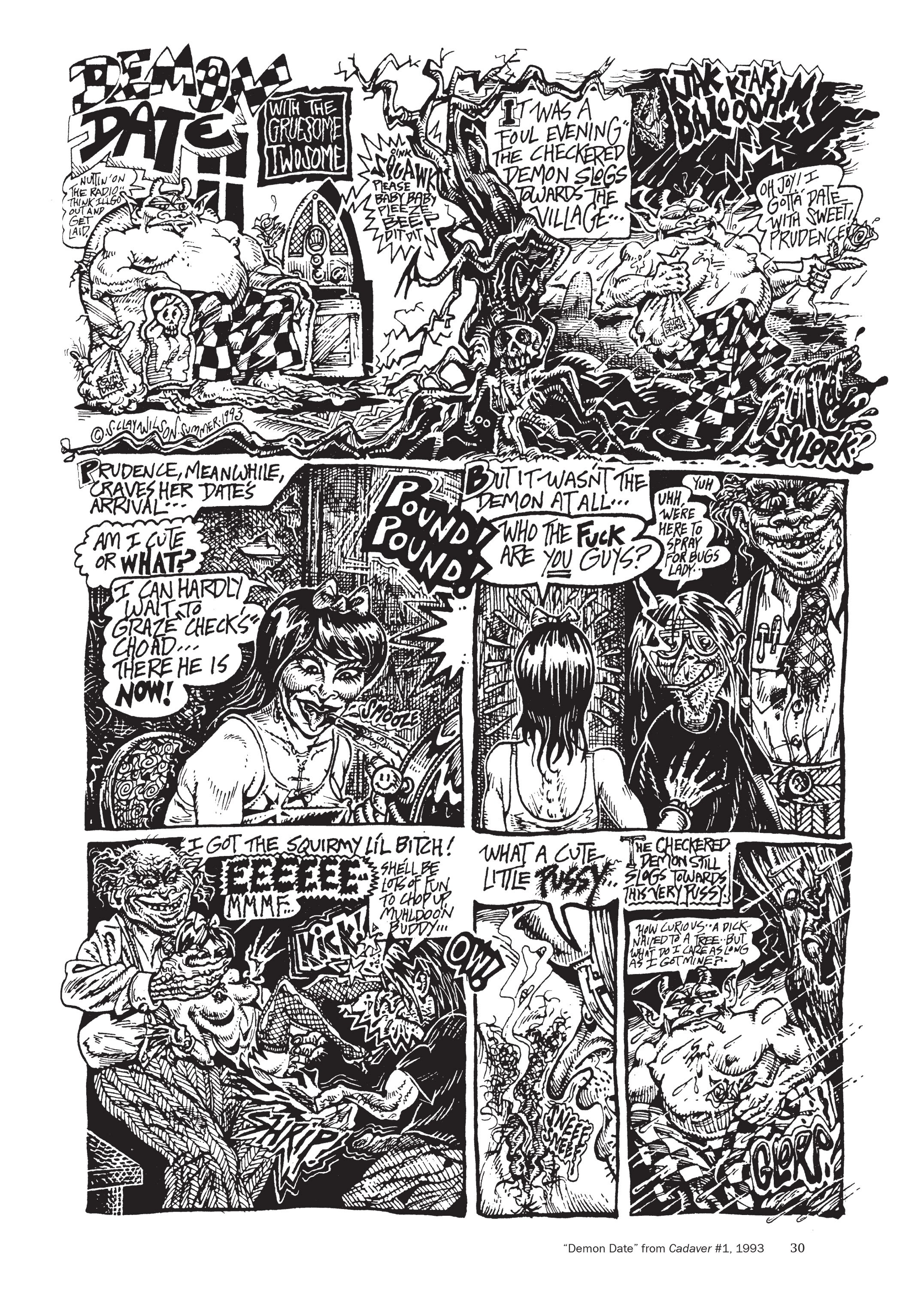 Read online The Mythology of S. Clay Wilson comic -  Issue # Belgian Lace from Hell (Part 1) - 32