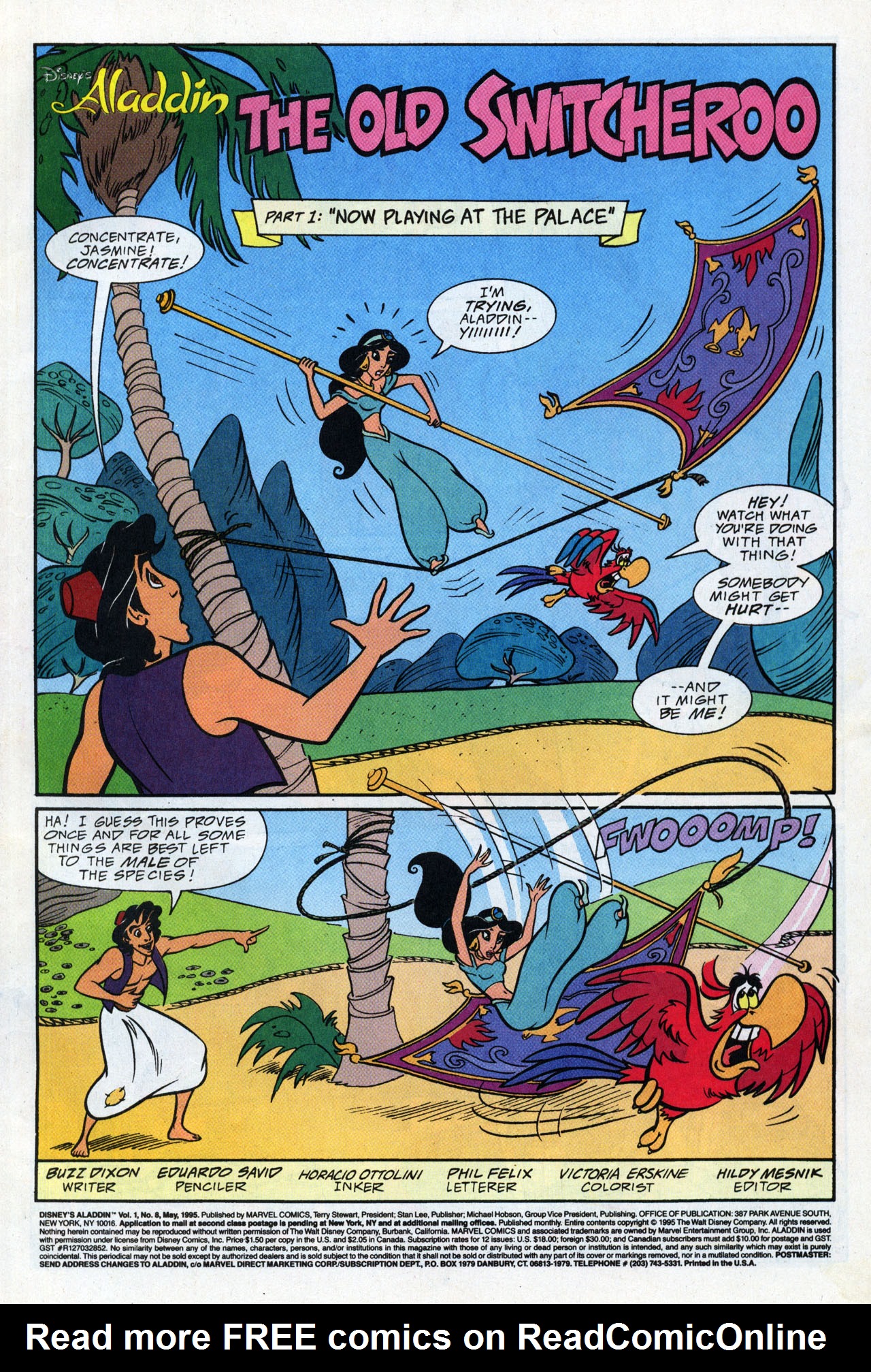 Read online Disney's Aladdin comic -  Issue #8 - 3