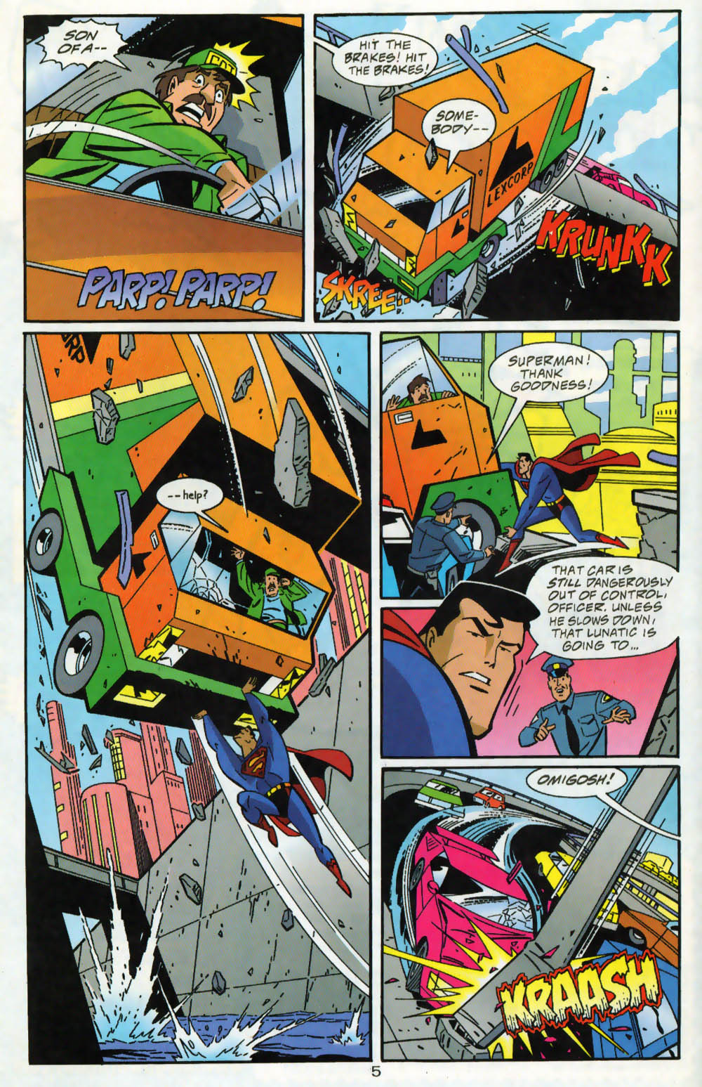 Superman Adventures Issue #34 #37 - English 6