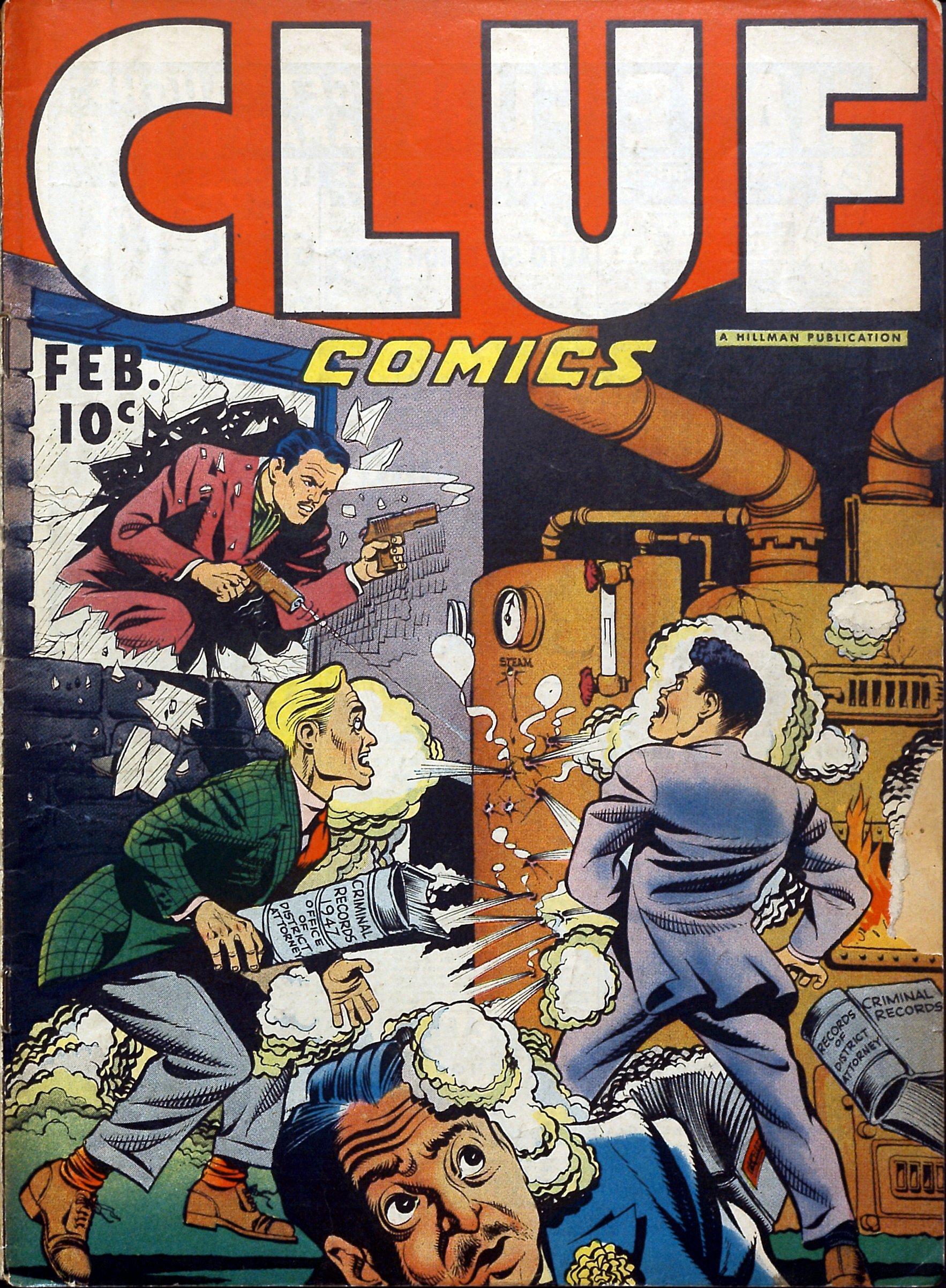 Read online Clue Comics comic -  Issue #12 - 1