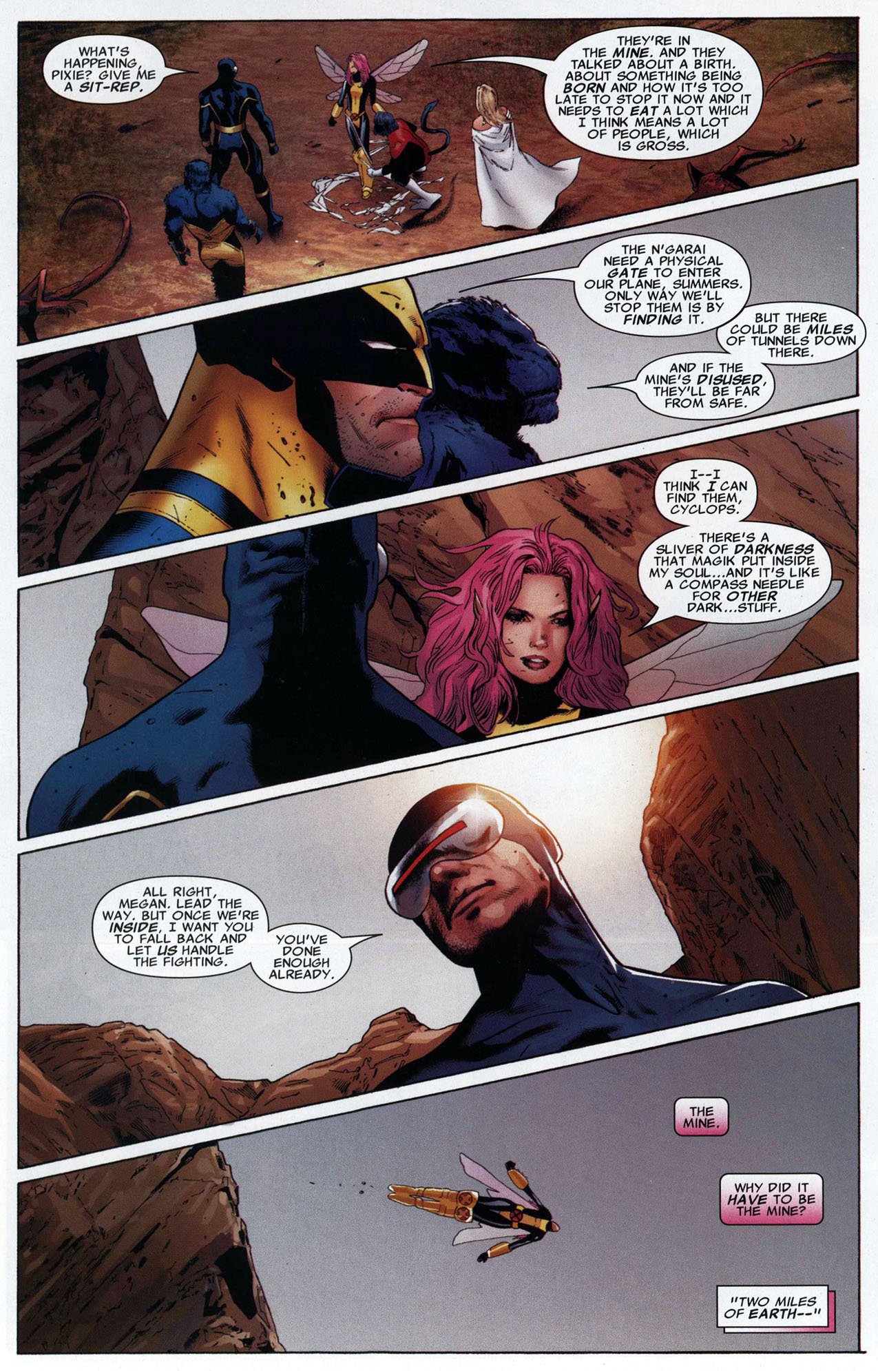 Read online X-Men Pixies and Demons comic -  Issue # Full - 15