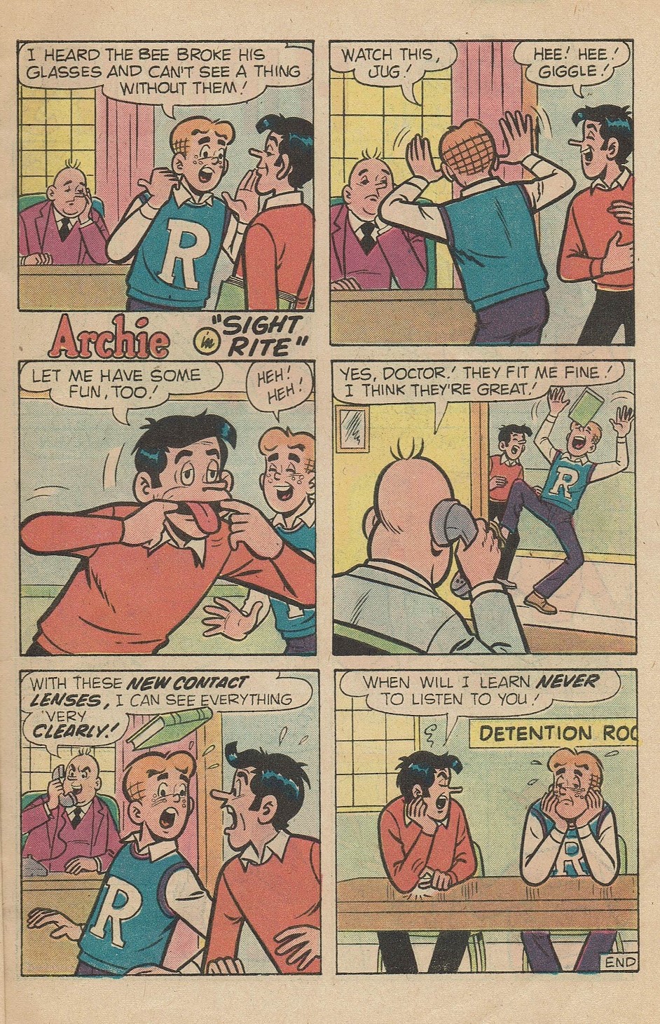 Read online Archie's Joke Book Magazine comic -  Issue #267 - 7