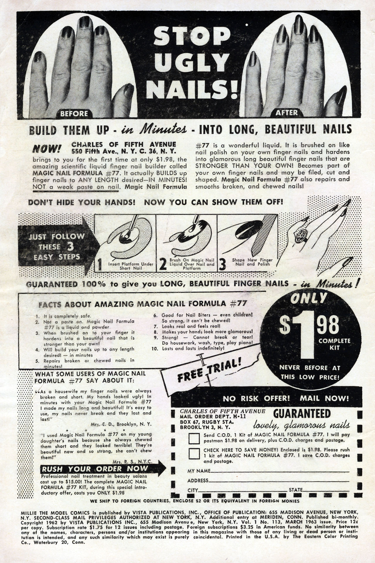 Read online Millie the Model comic -  Issue #113 - 2