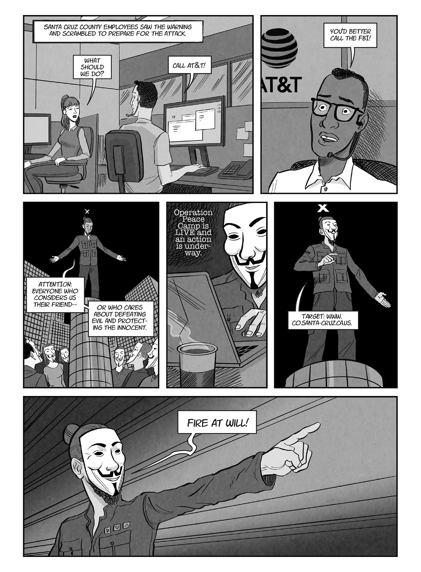 Read online A for Anonymous: How a Mysterious Hacker Collective Transformed the World comic -  Issue # TPB - 66