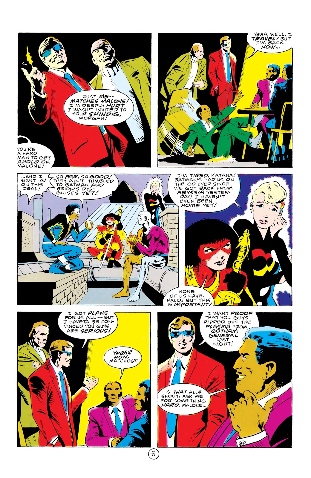 Batman and the Outsiders (1983) issue 32 - Page 7
