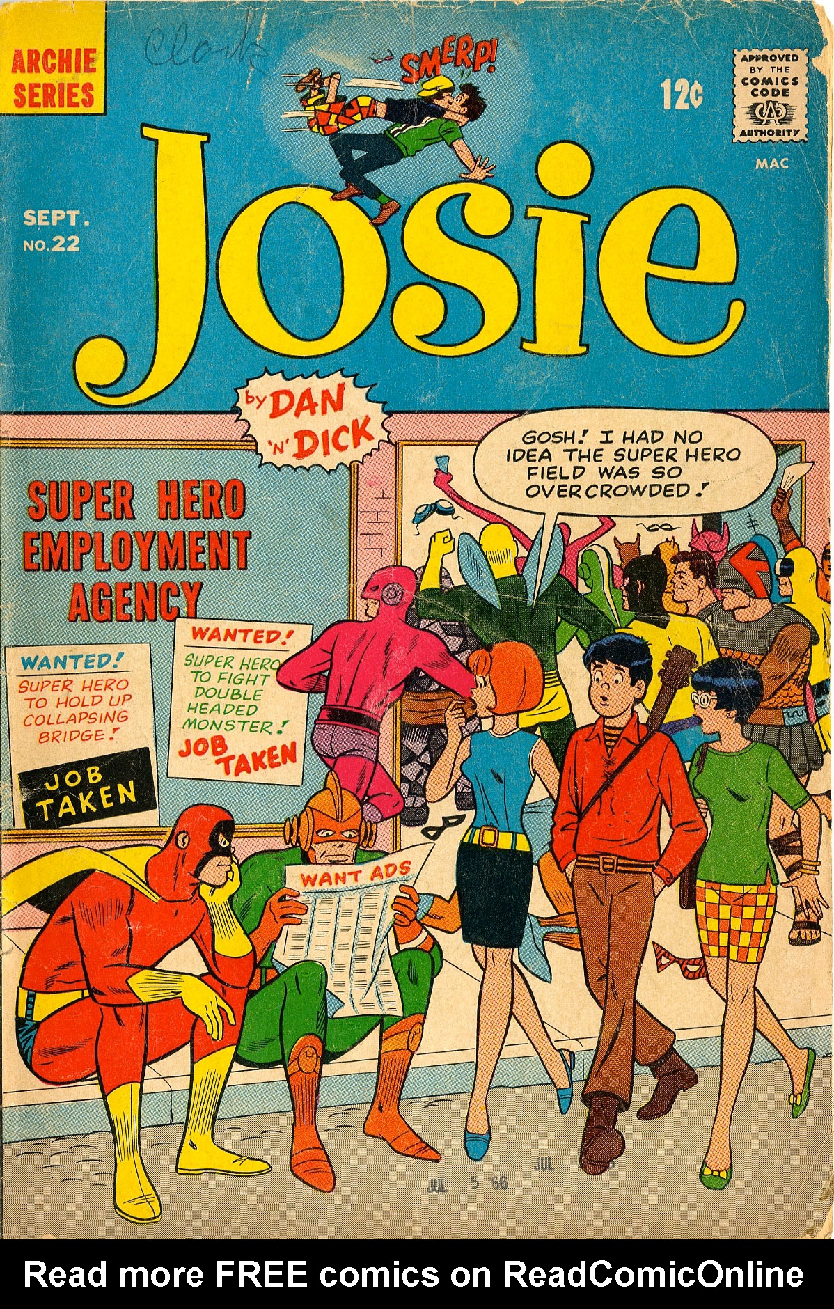 Read online She's Josie comic -  Issue #22 - 1