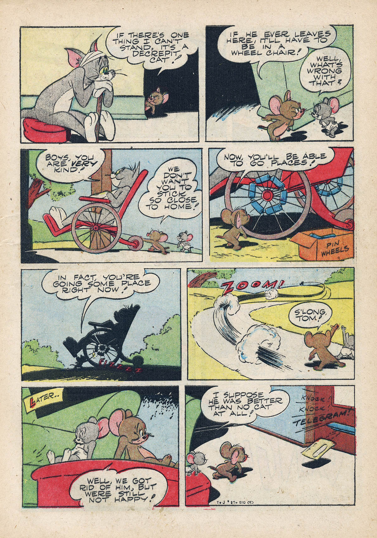 Read online Tom & Jerry Comics comic -  Issue #87 - 11