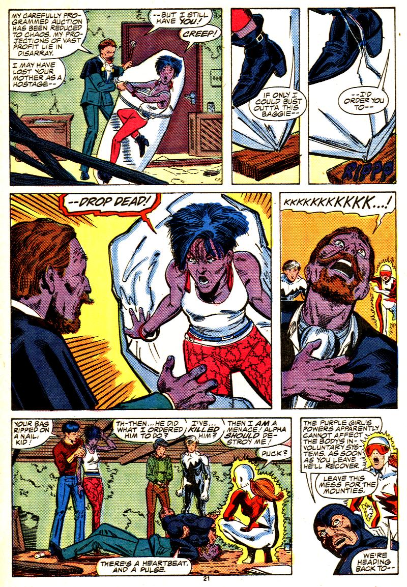 Read online Alpha Flight (1983) comic -  Issue #42 - 23