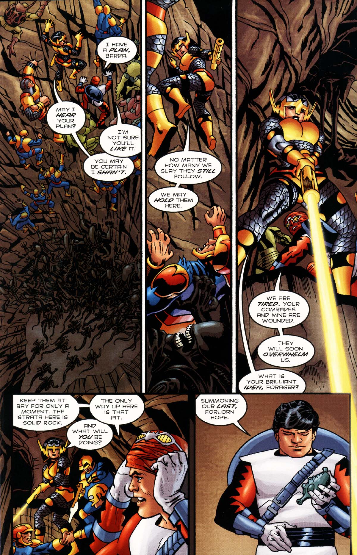 Read online Superman/Aliens 2: God War comic -  Issue #4 - 13