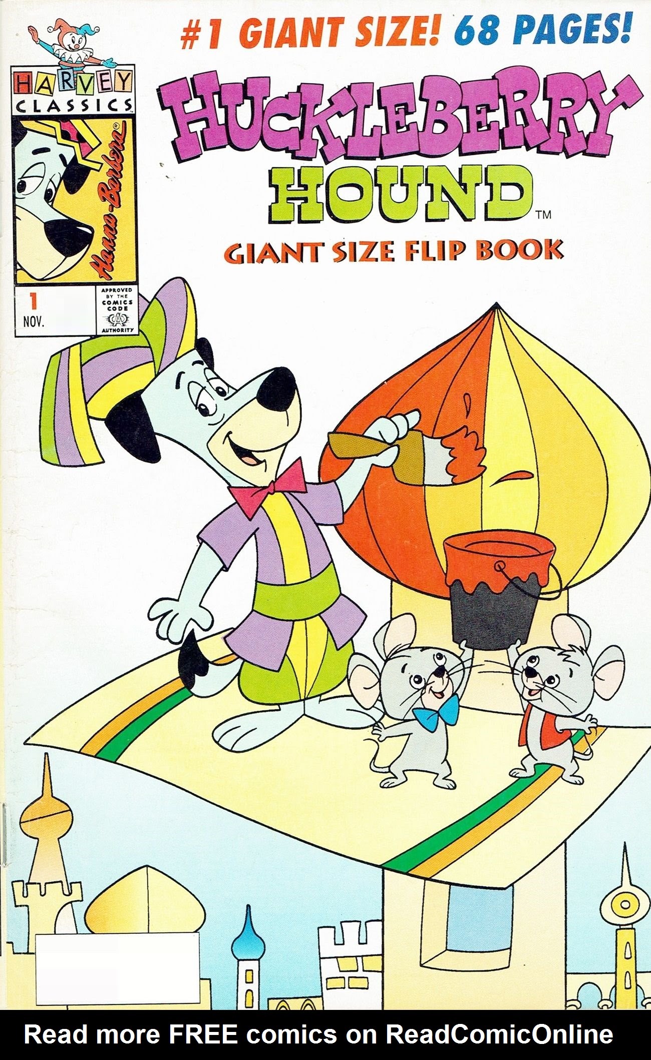 Read online Huckleberry Hound / Quick Draw McGraw Giant Size Flip Book comic -  Issue # Full - 1