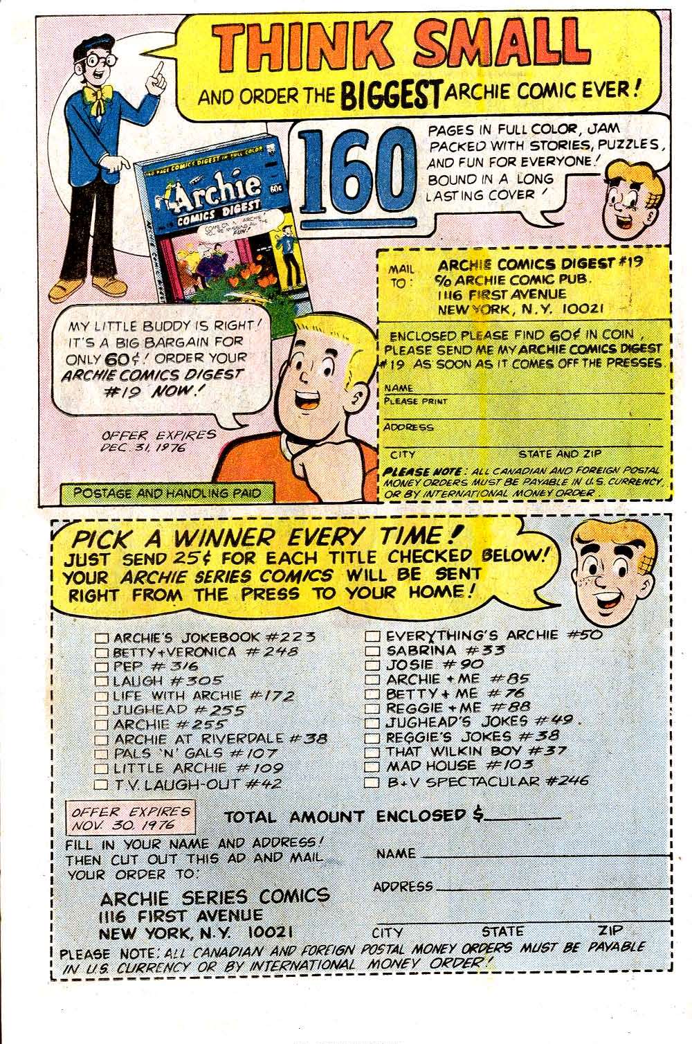 Read online Archie (1960) comic -  Issue #254 - 27