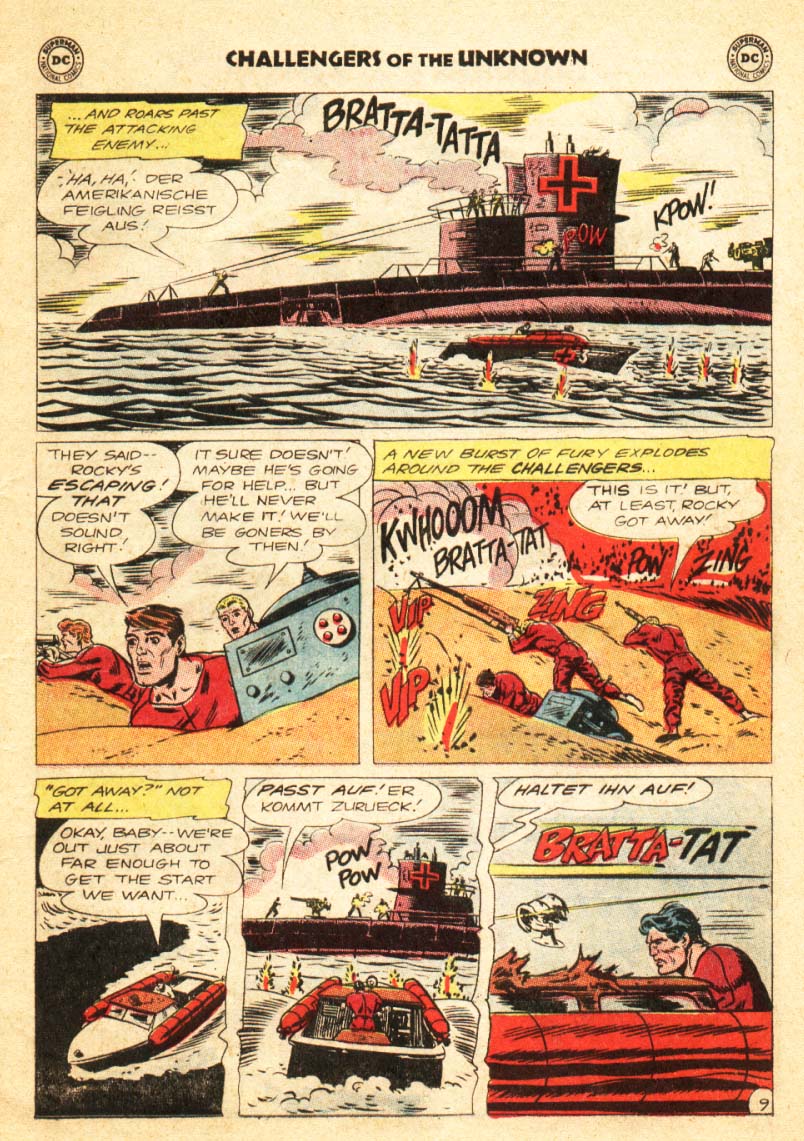 Challengers of the Unknown (1958) Issue #34 #34 - English 10