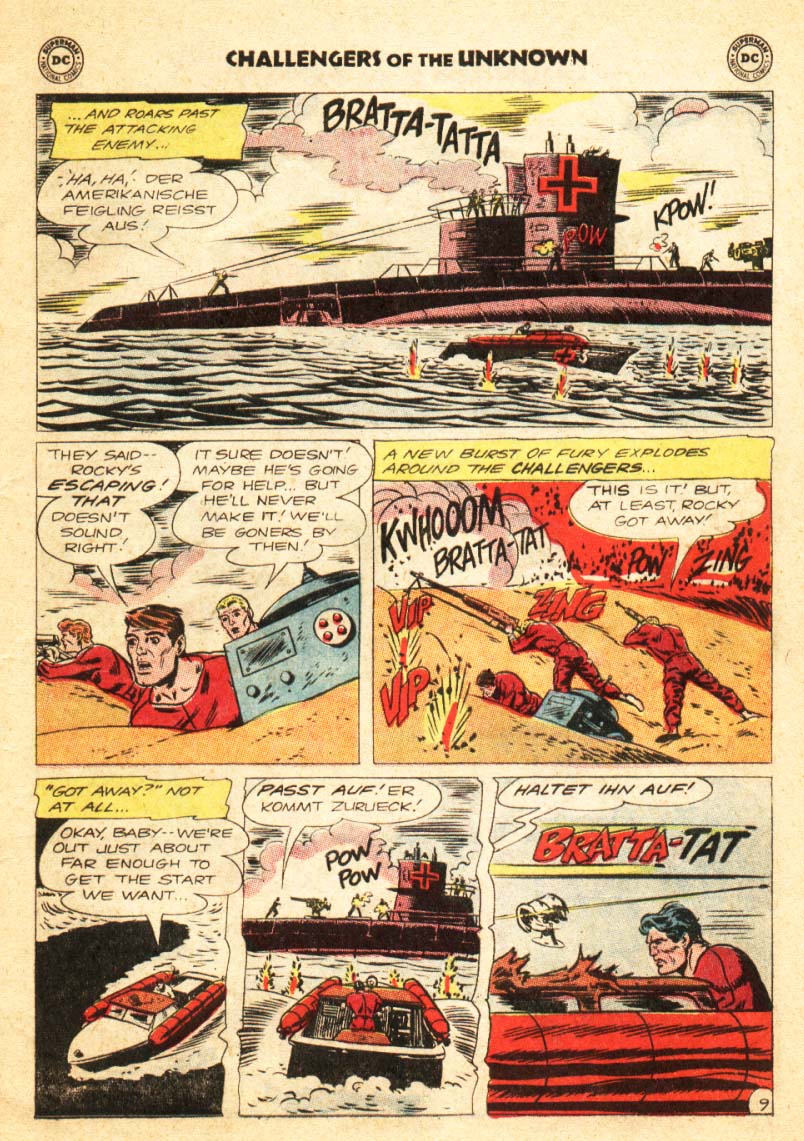 Read online Challengers of the Unknown (1958) comic -  Issue #34 - 10