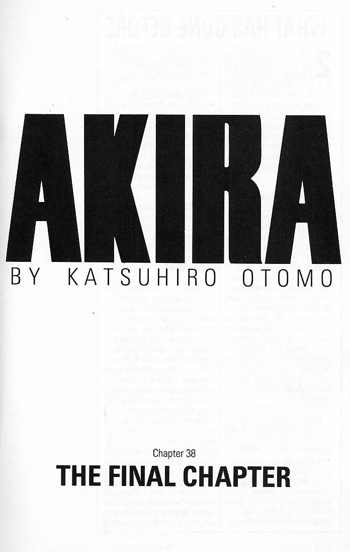 Read online Akira comic -  Issue #38 - 3