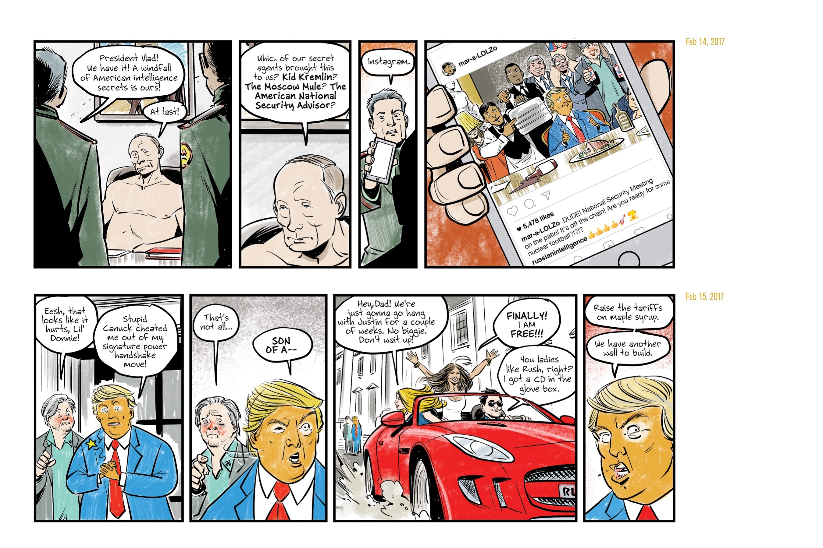 Read online Lil' Donnie: Executive Privilege comic -  Issue # TPB - 15