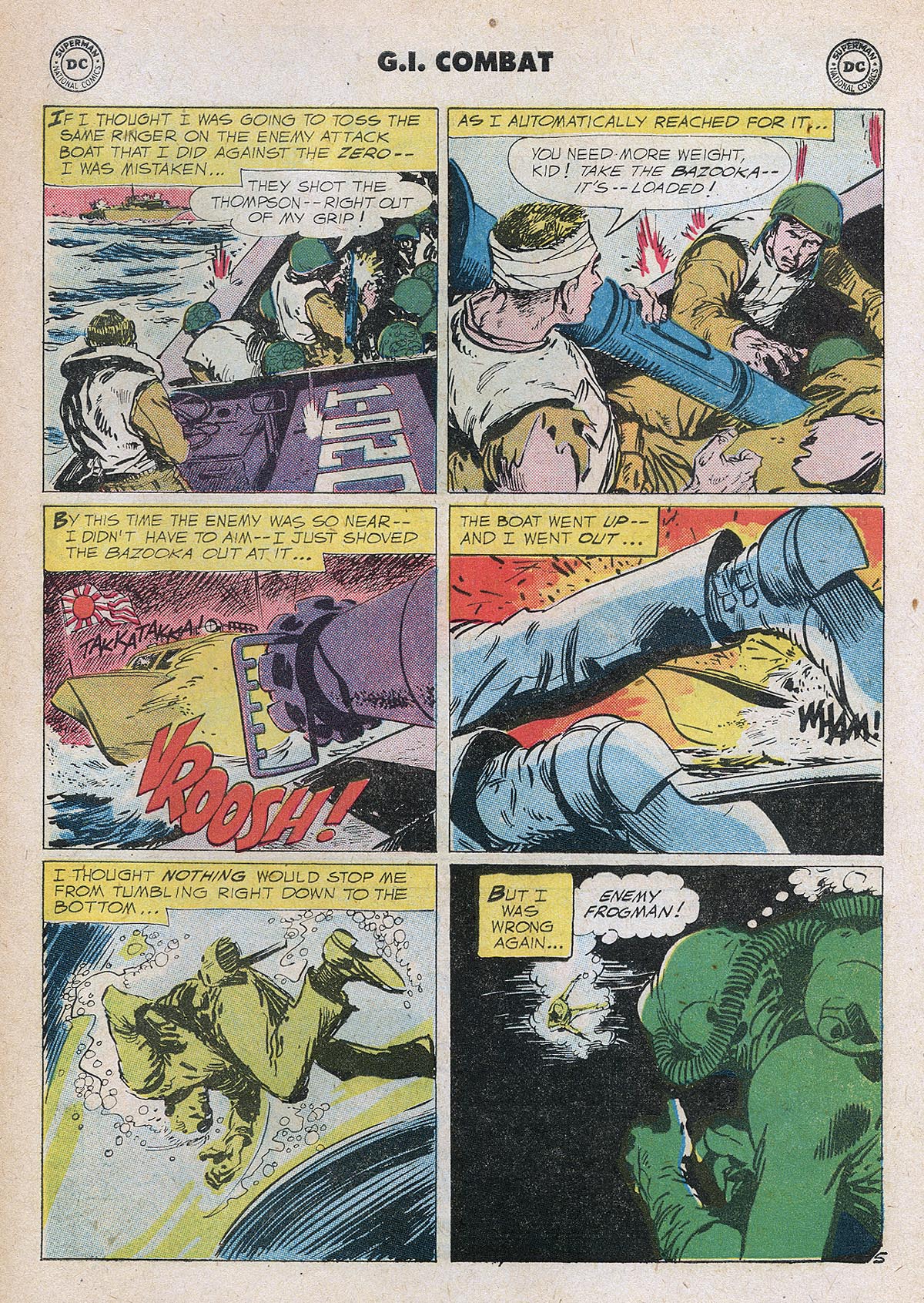 Read online G.I. Combat (1952) comic -  Issue #64 - 31