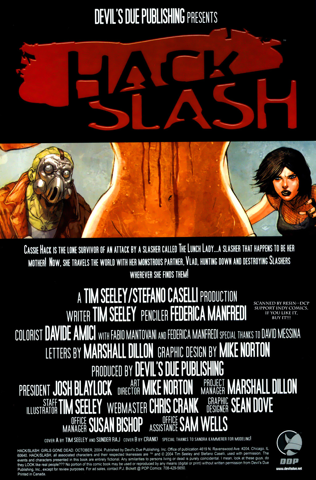 Read online Hack/Slash: Girls Gone Dead comic -  Issue # Full - 3