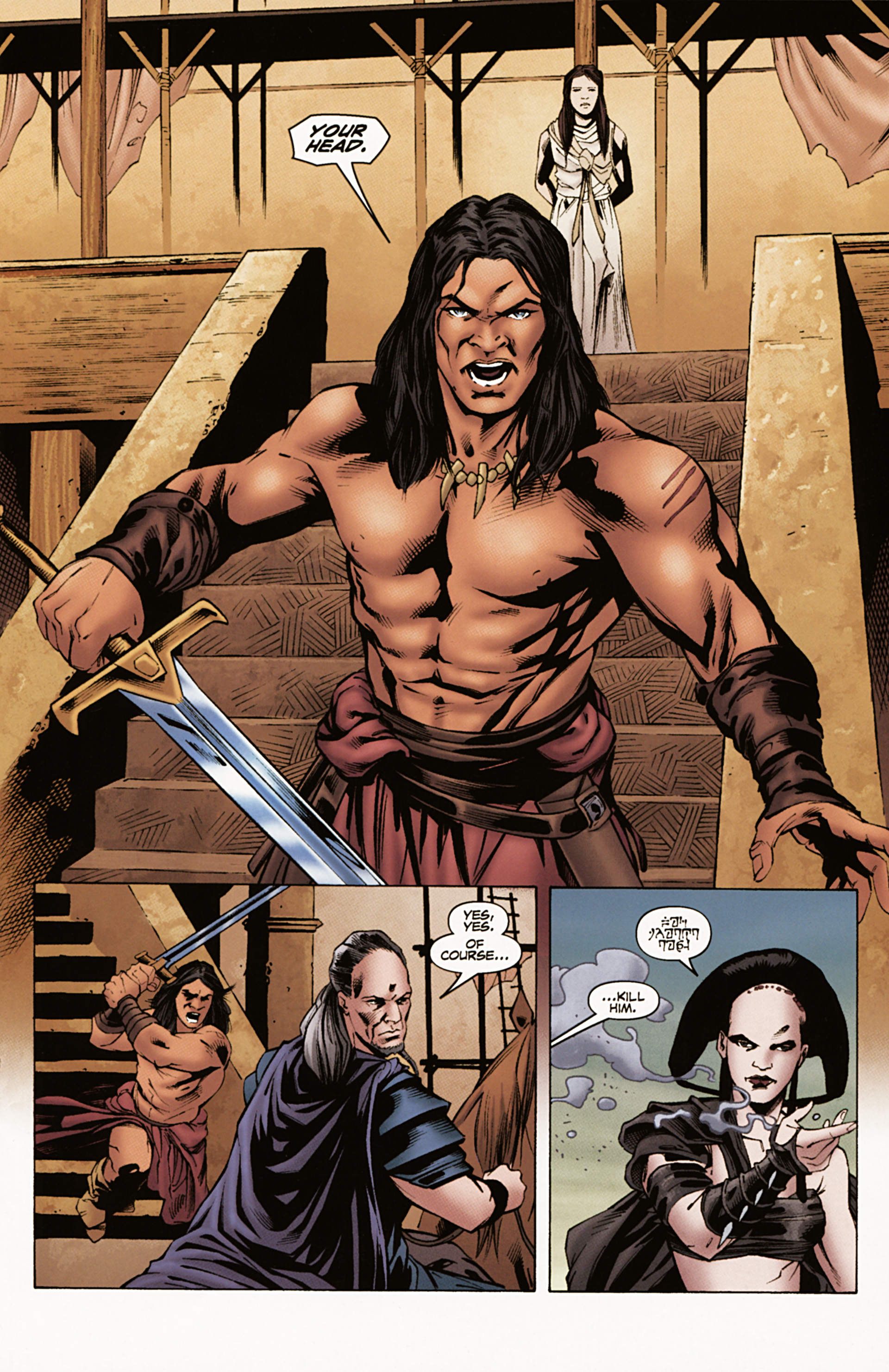 Read online Conan the Barbarian: The Mask of Acheron comic -  Issue # Full - 30