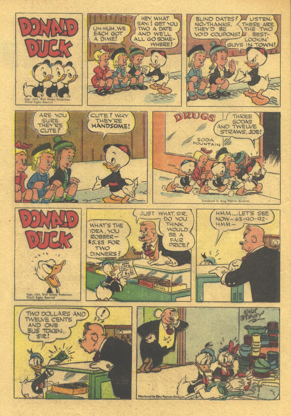 Read online Walt Disney's Comics and Stories comic -  Issue #102 - 36