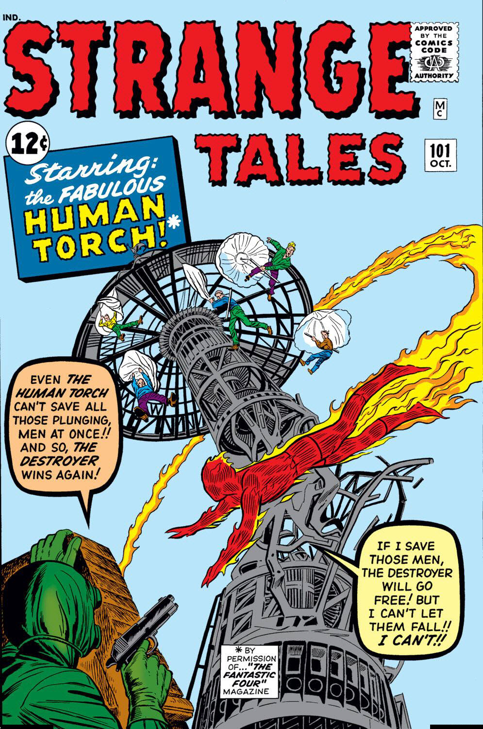 Read online Strange Tales (1951) comic -  Issue #101 - 1