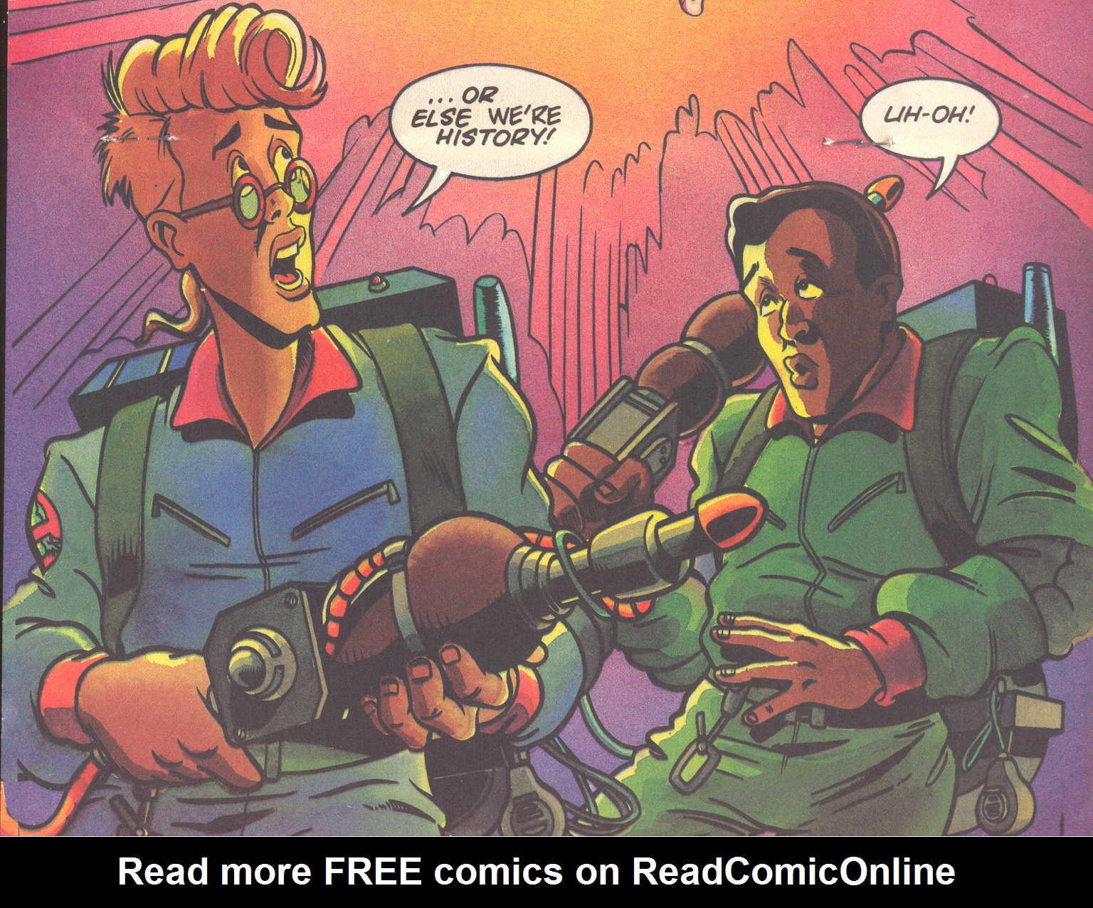 Read online Real Ghostbusters comic -  Issue #24 - 28