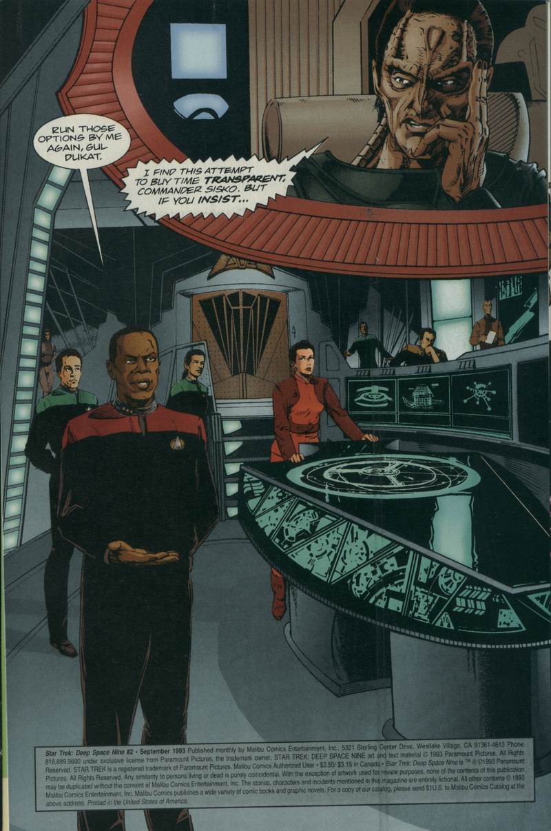 Read online Star Trek: Deep Space Nine (1993) comic -  Issue #2 - 2