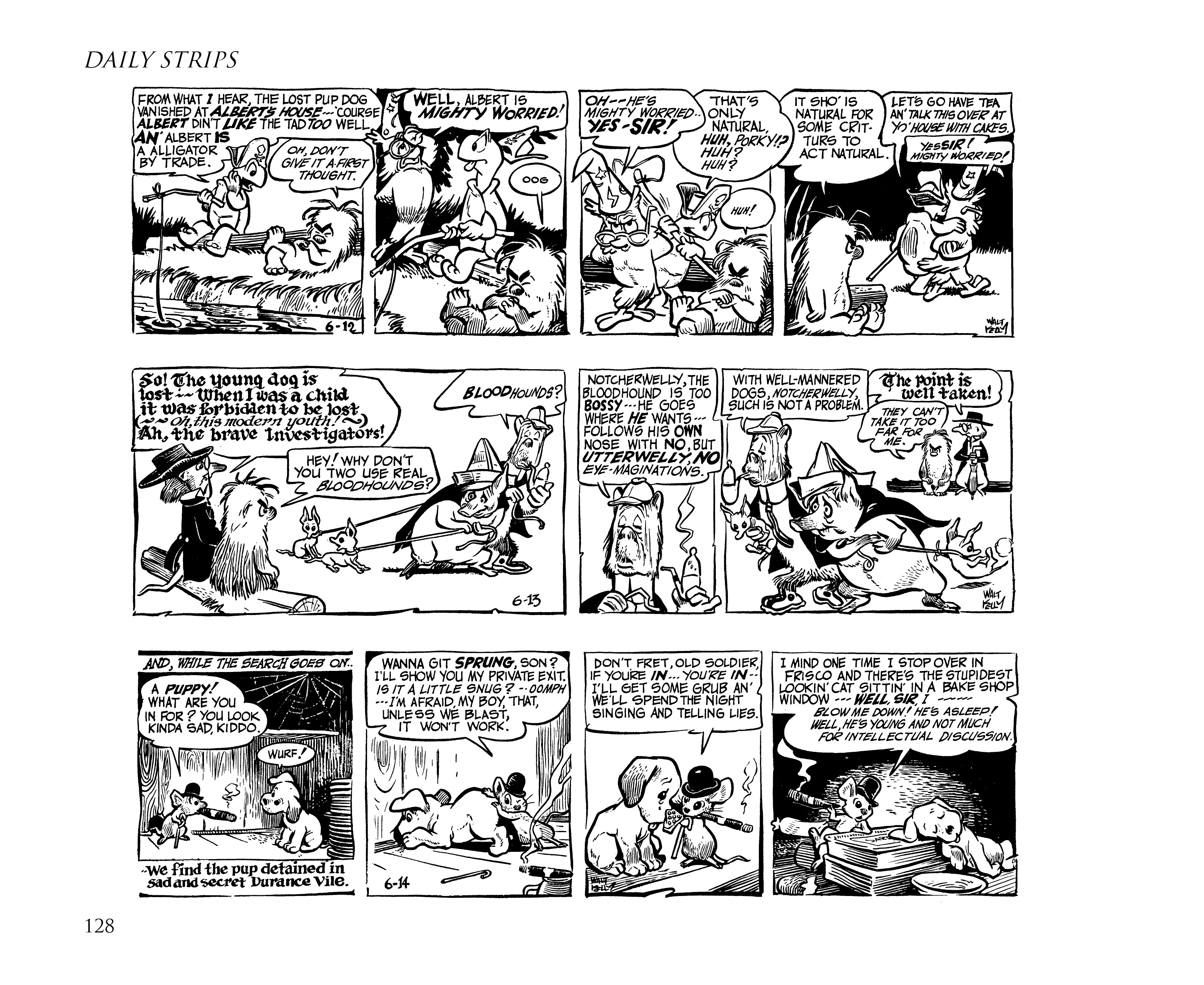 Read online Pogo by Walt Kelly: The Complete Syndicated Comic Strips comic -  Issue # TPB 1 (Part 2) - 46