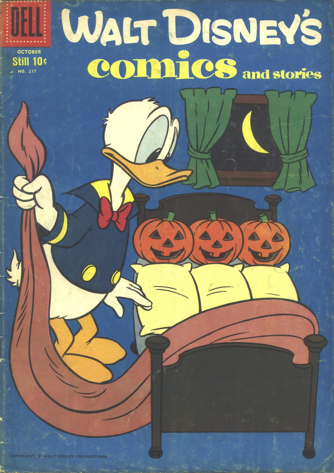 Read online Walt Disney's Comics and Stories comic -  Issue #217 - 1